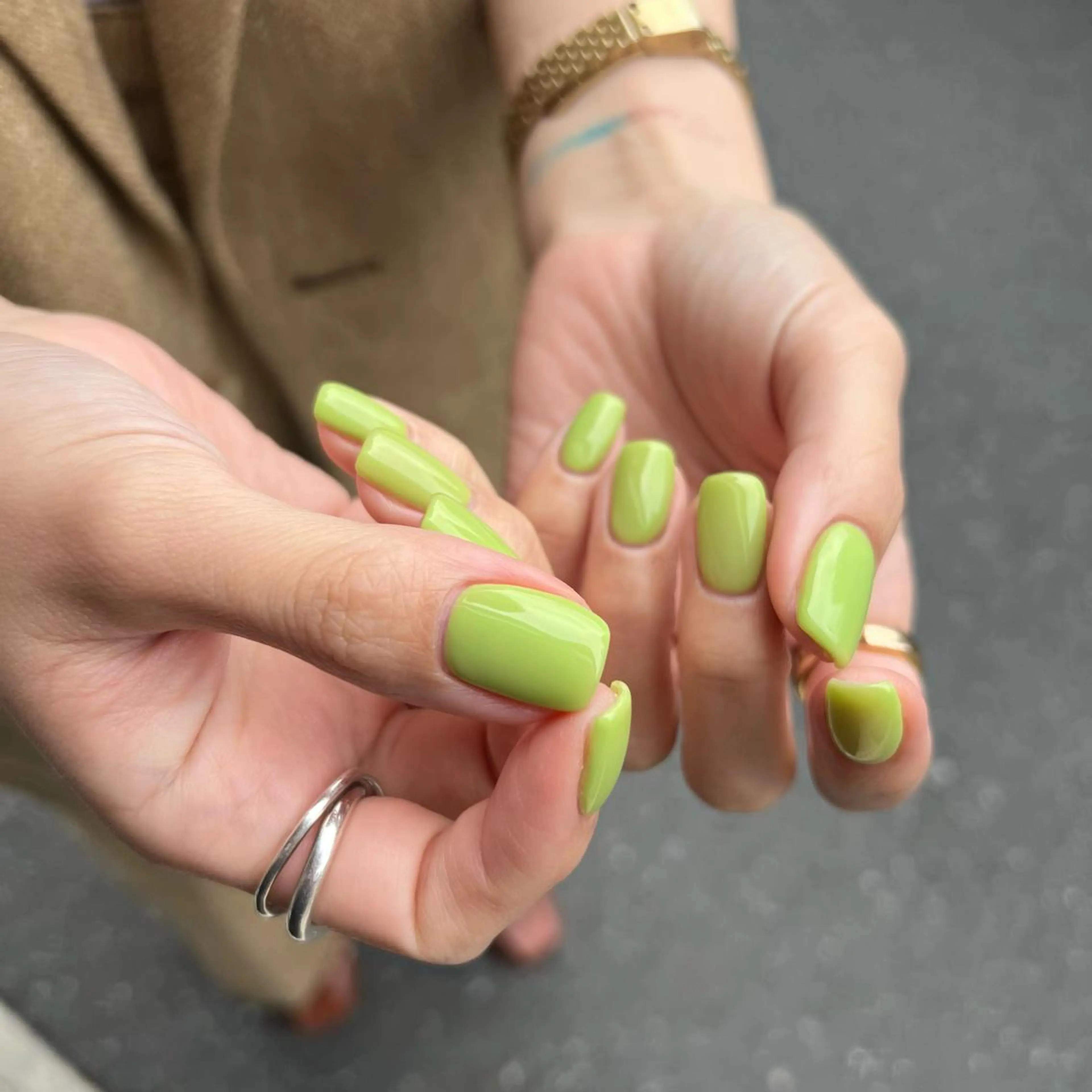 ネイル ワンカラーネイル 🌼大西洋子 laughl🌼のネイルデザイン