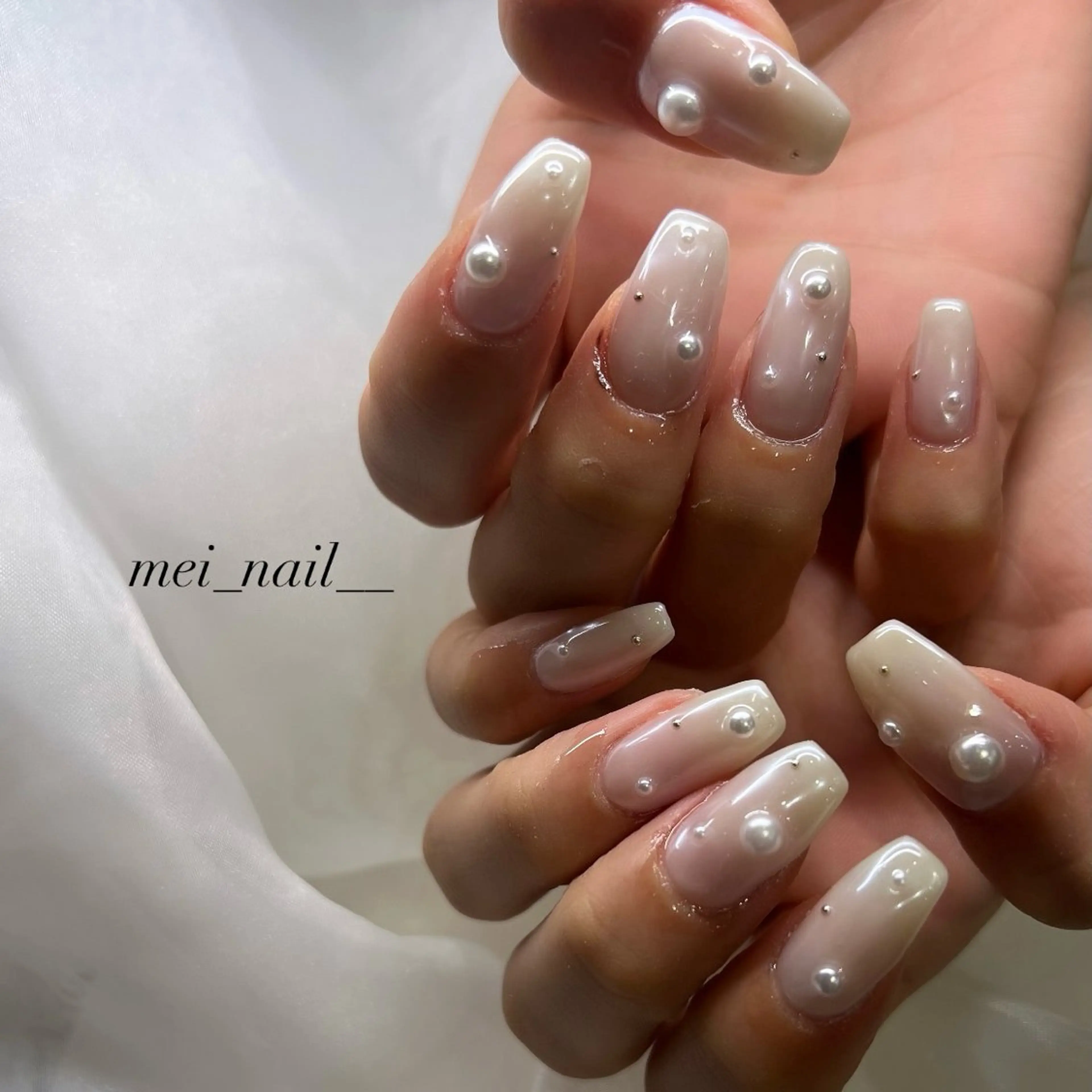ネイル ハンドネイル est nail所属・永山 芽生子のネイルデザイン