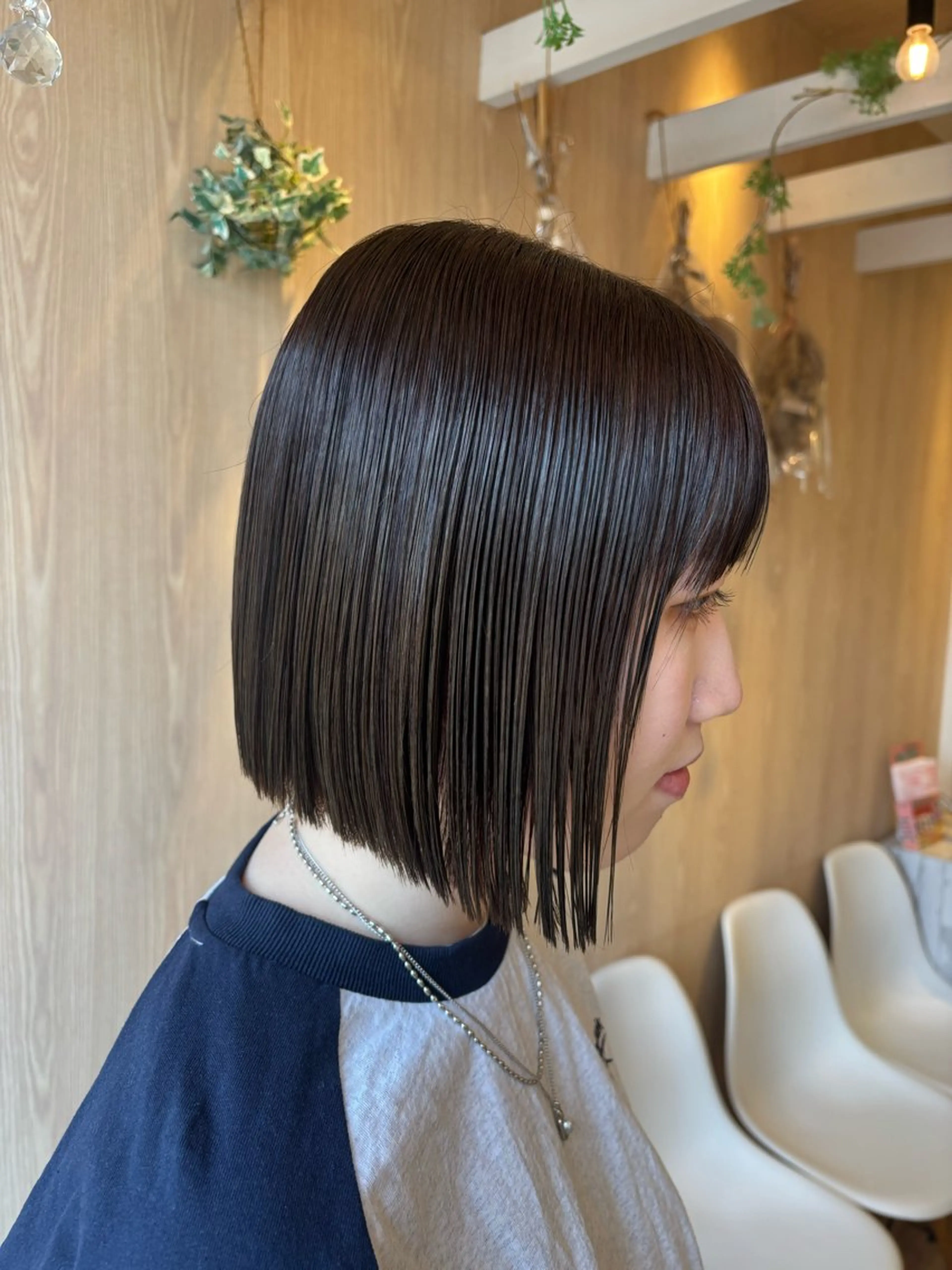 ショート カット ヘアカラー トリートメント 透明感カラー⭐︎ コナツのヘアスタイル