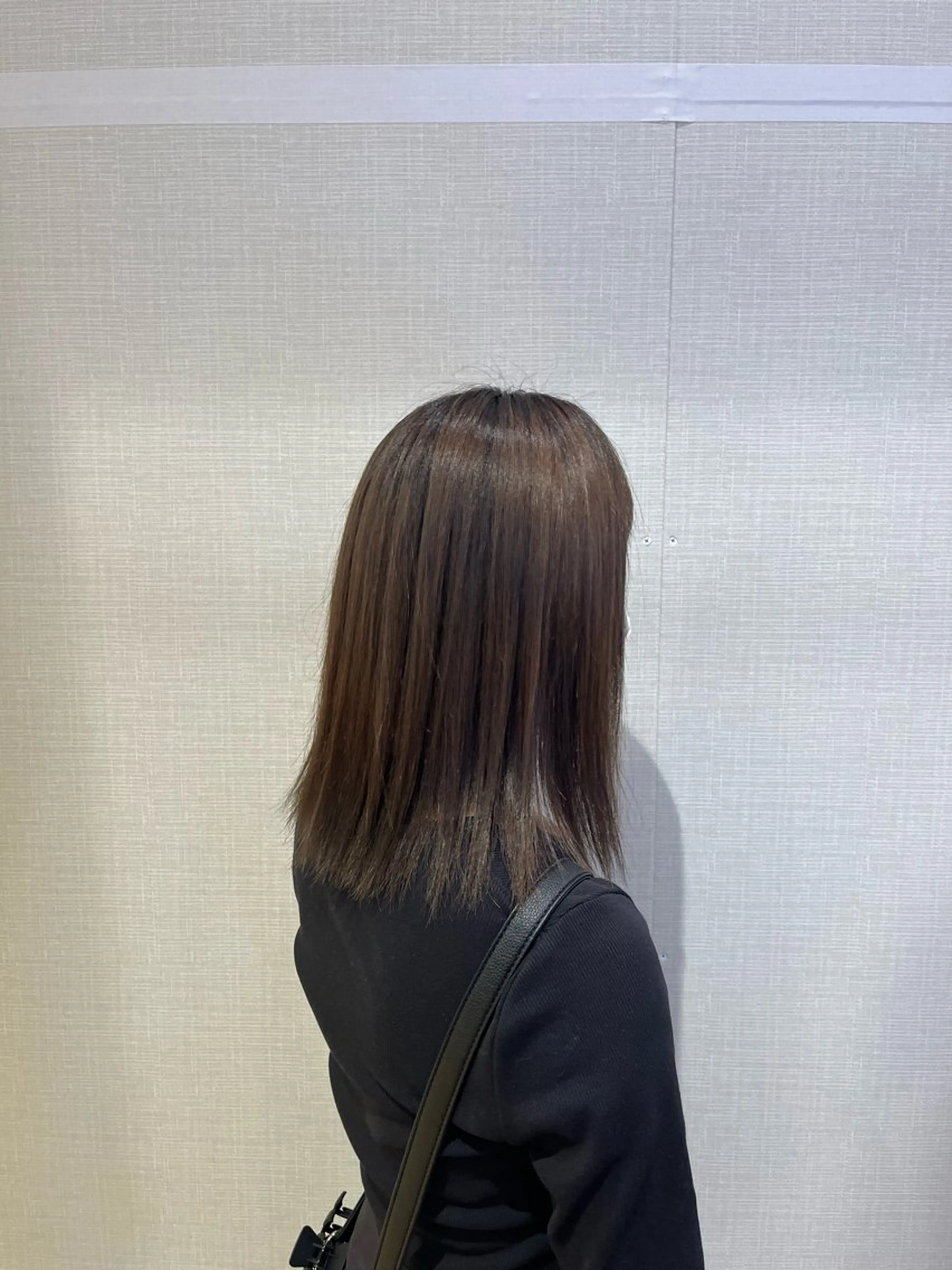 ミディアム 中村 千夏のヘアスタイル
