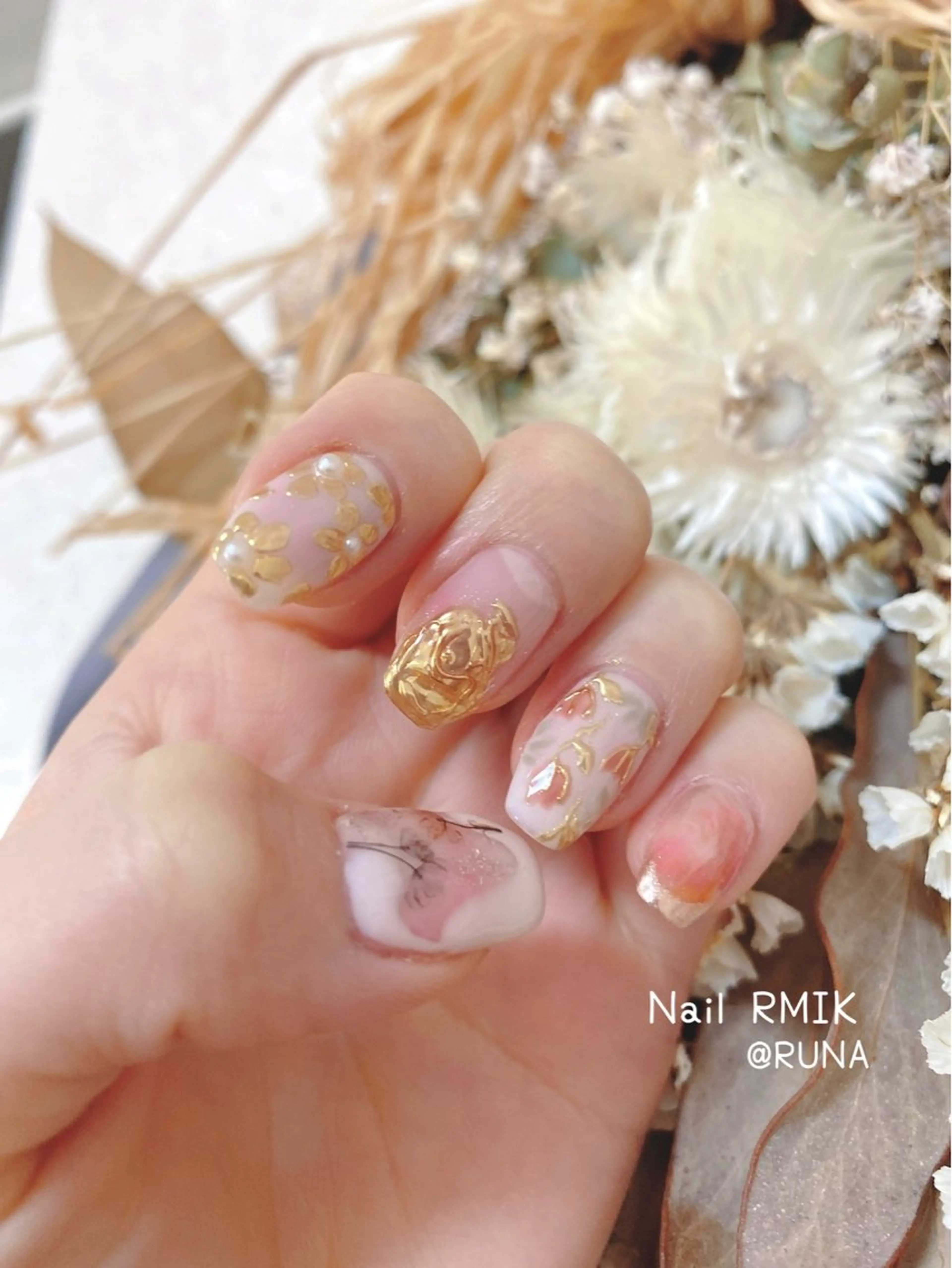 ネイル ハンドネイル nailsalon RMIKのネイルデザイン