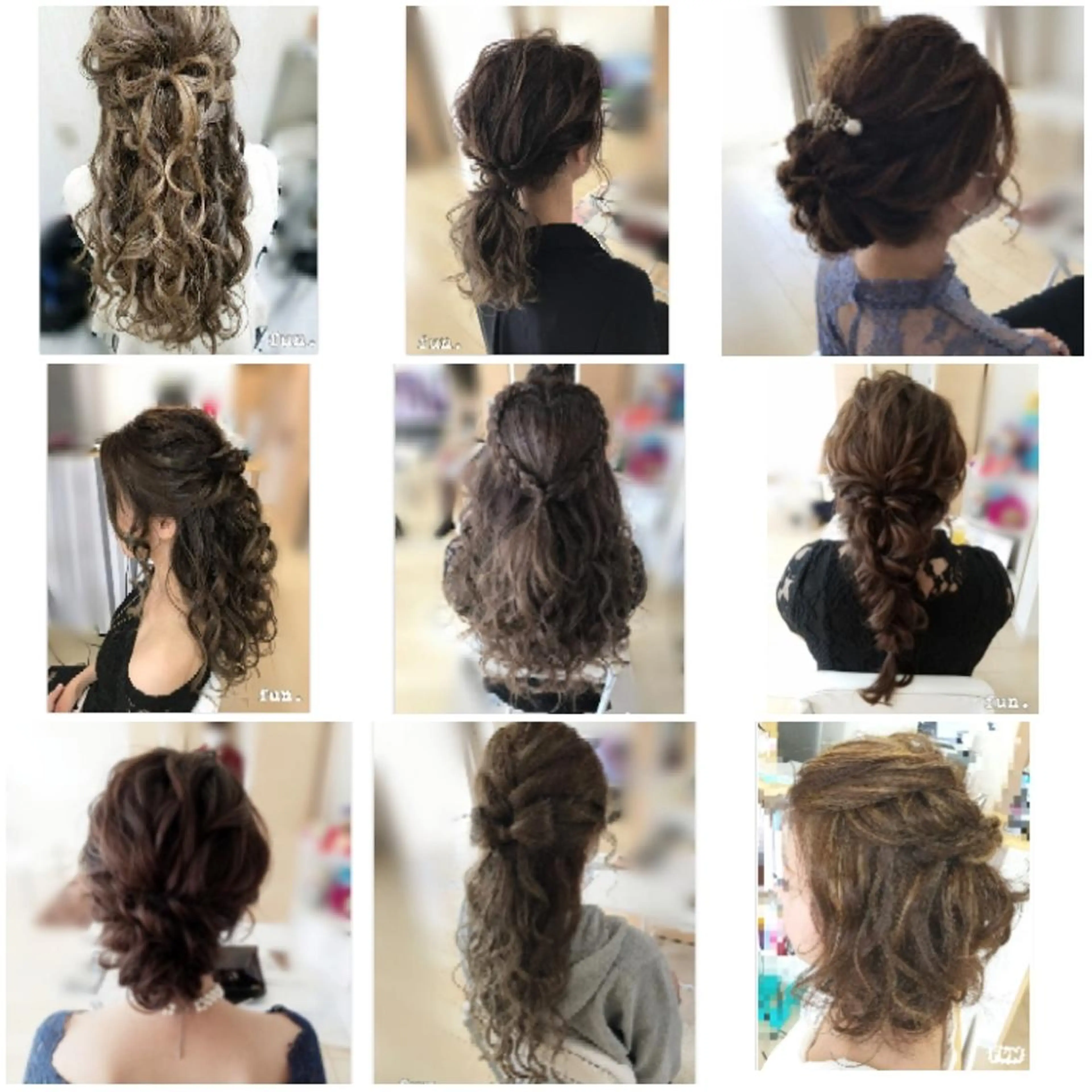 ヘアアレンジ fun./ヘアセット /エクステ/着付のヘアスタイル