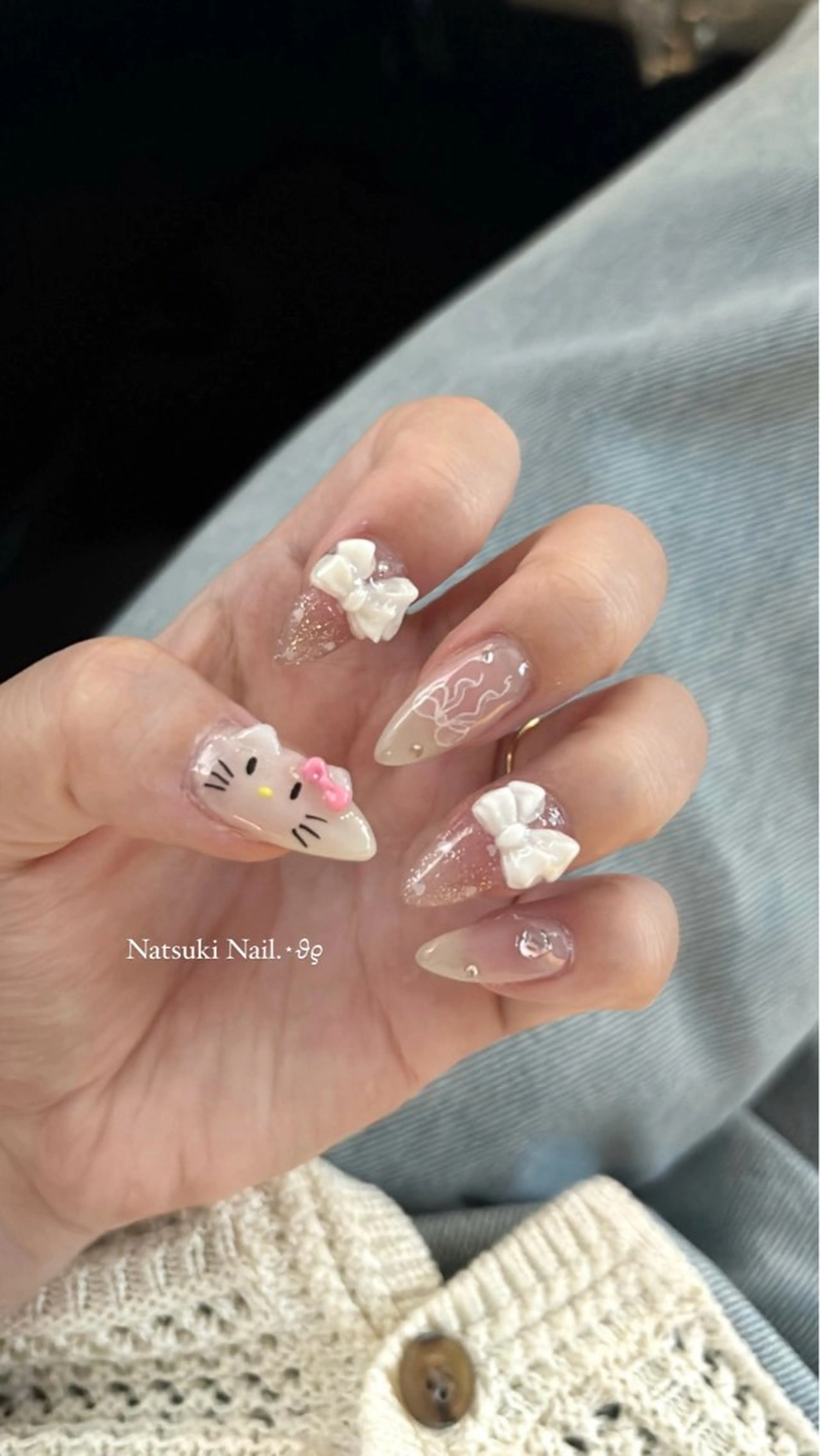 ネイル ハンドネイル ange brownのネイルデザイン