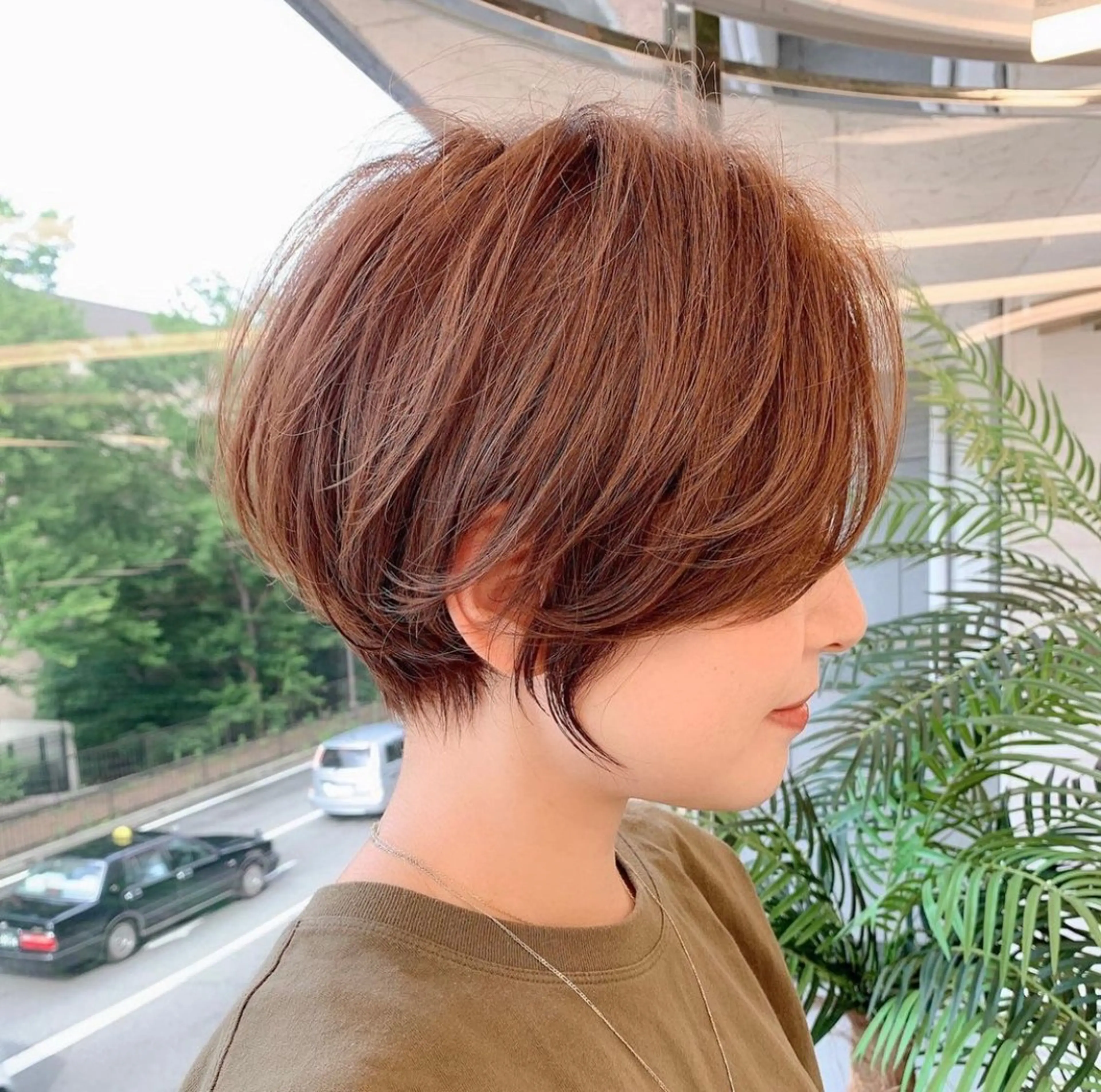ショート 浦野 優希のヘアスタイル