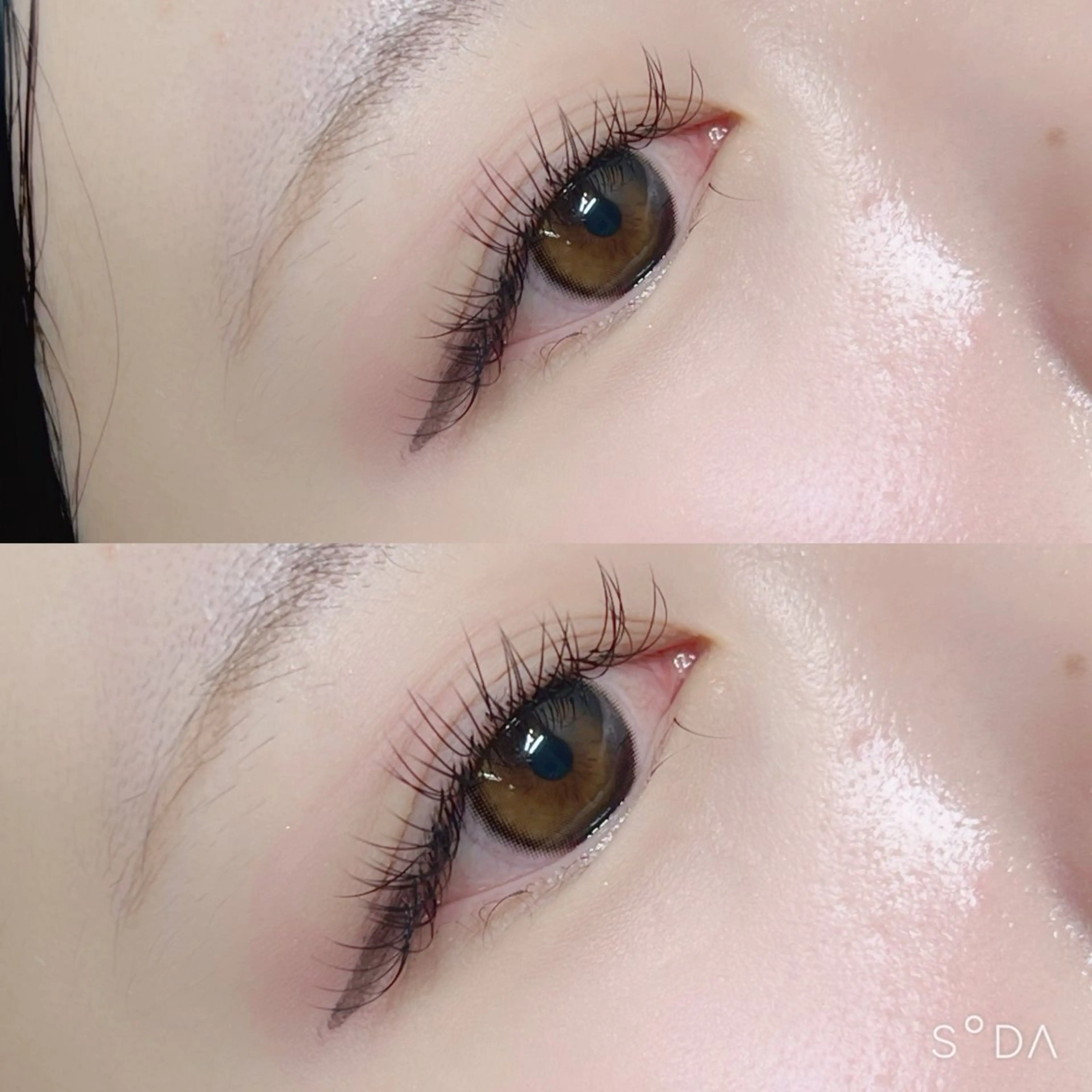 マツエク・マツパ フラットラッシュ EYELA なかだ まゆのマツエク・マツパデザイン