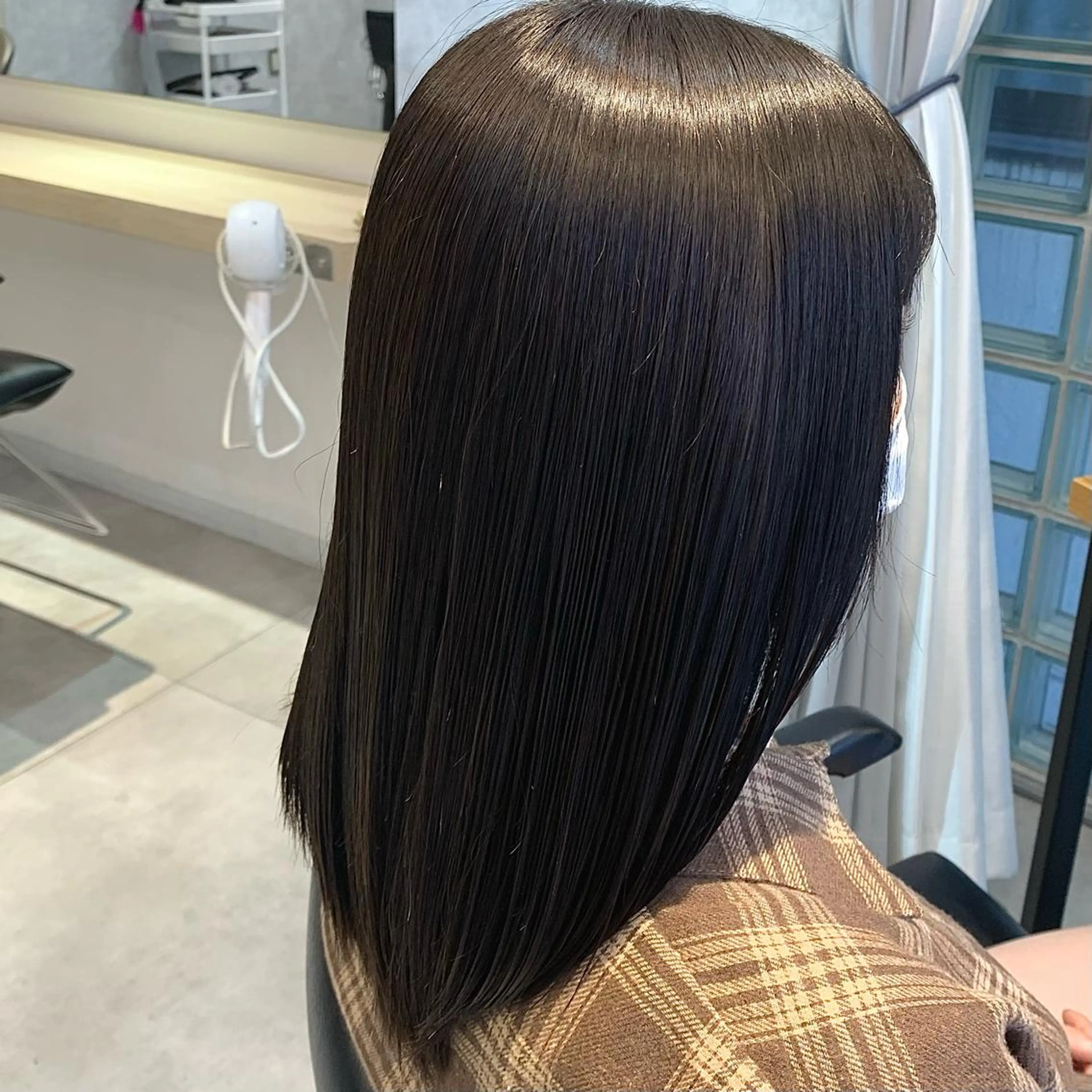 セミロング カラー クレハ :)のヘアスタイル