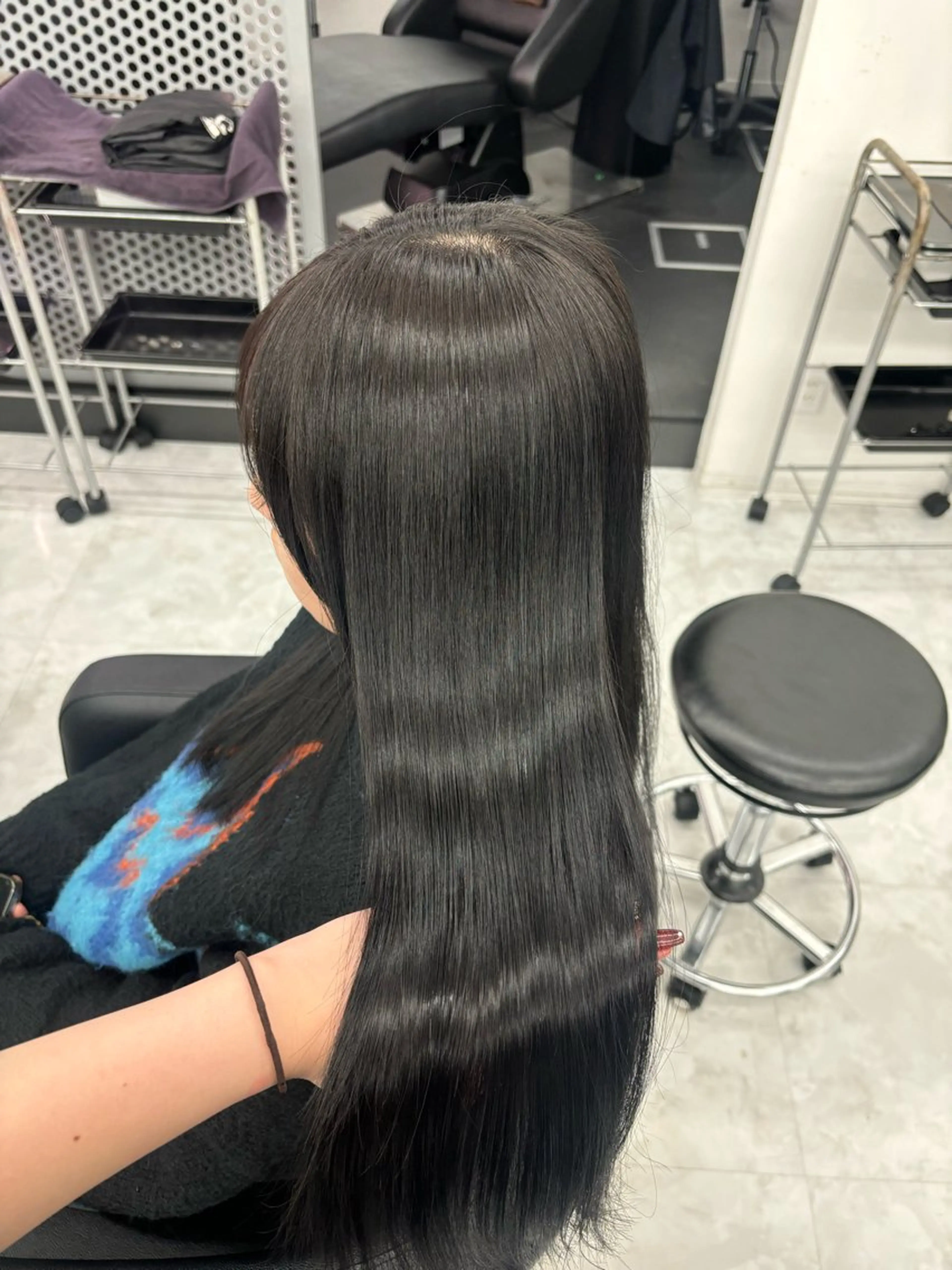 セミロング カラー ヘアカラー トリートメント 🤍レイヤー/顔周り 暖色hirari🤍のヘアスタイル