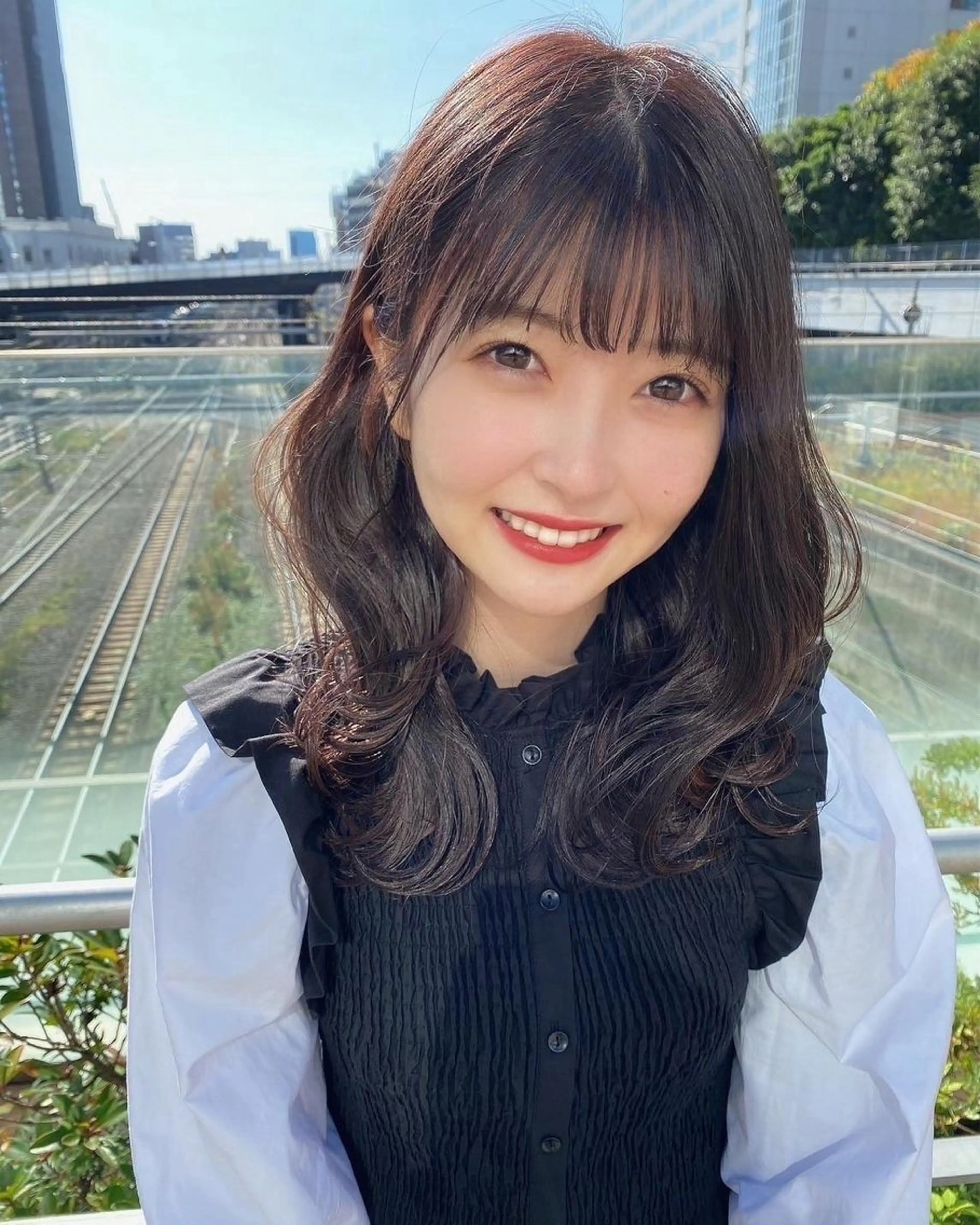 カラー ブラウンカラー _White難波店所属・武元裕聖/ モデル募集中のヘアスタイル