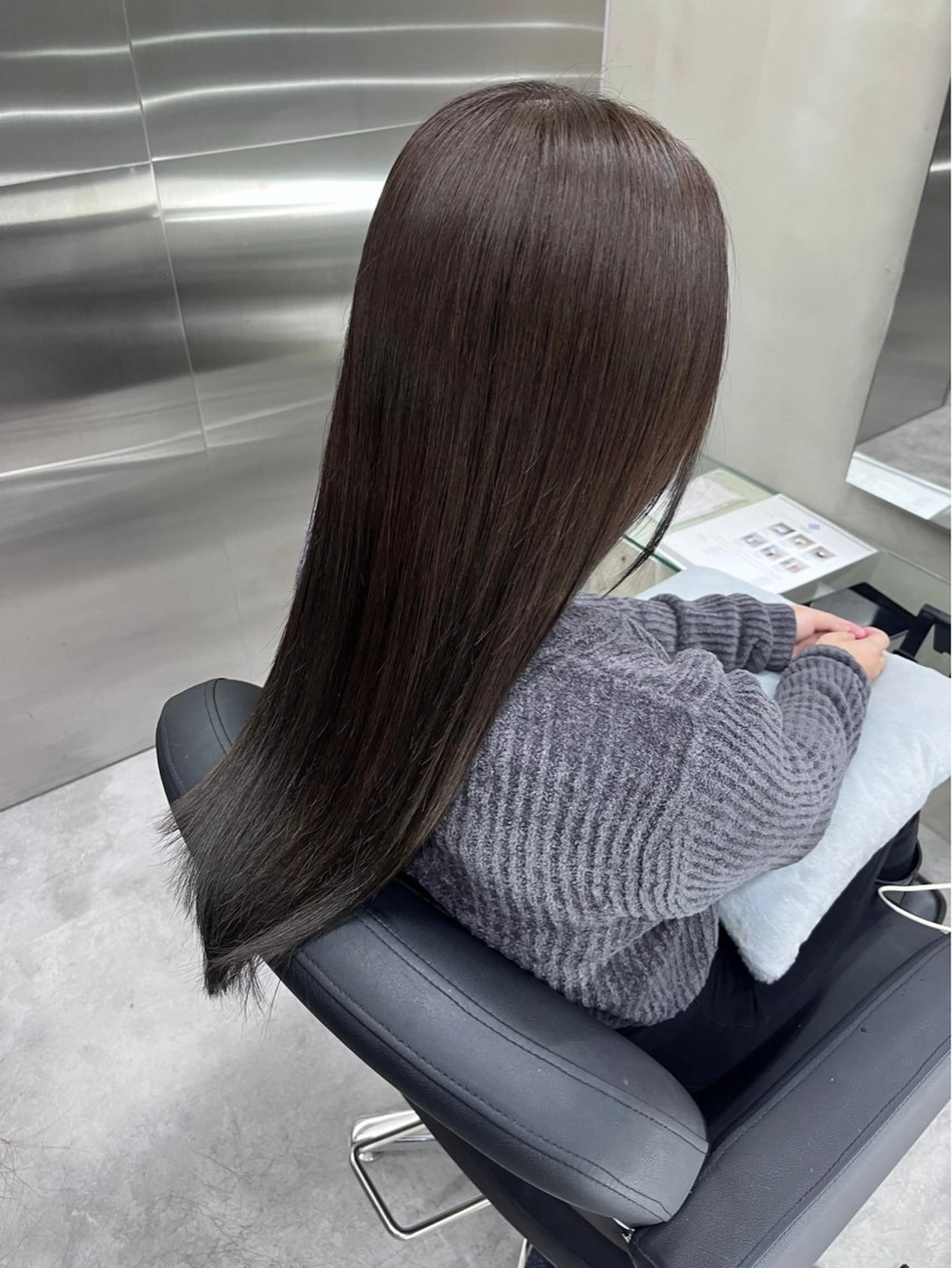 ロング カラー パーマ 髪質改善 トリートメント ヘアカラー トリートメント L’me  TOKYO by youres所属・L'me tokyo 髪質改善🫧木村美姫のヘアスタイル