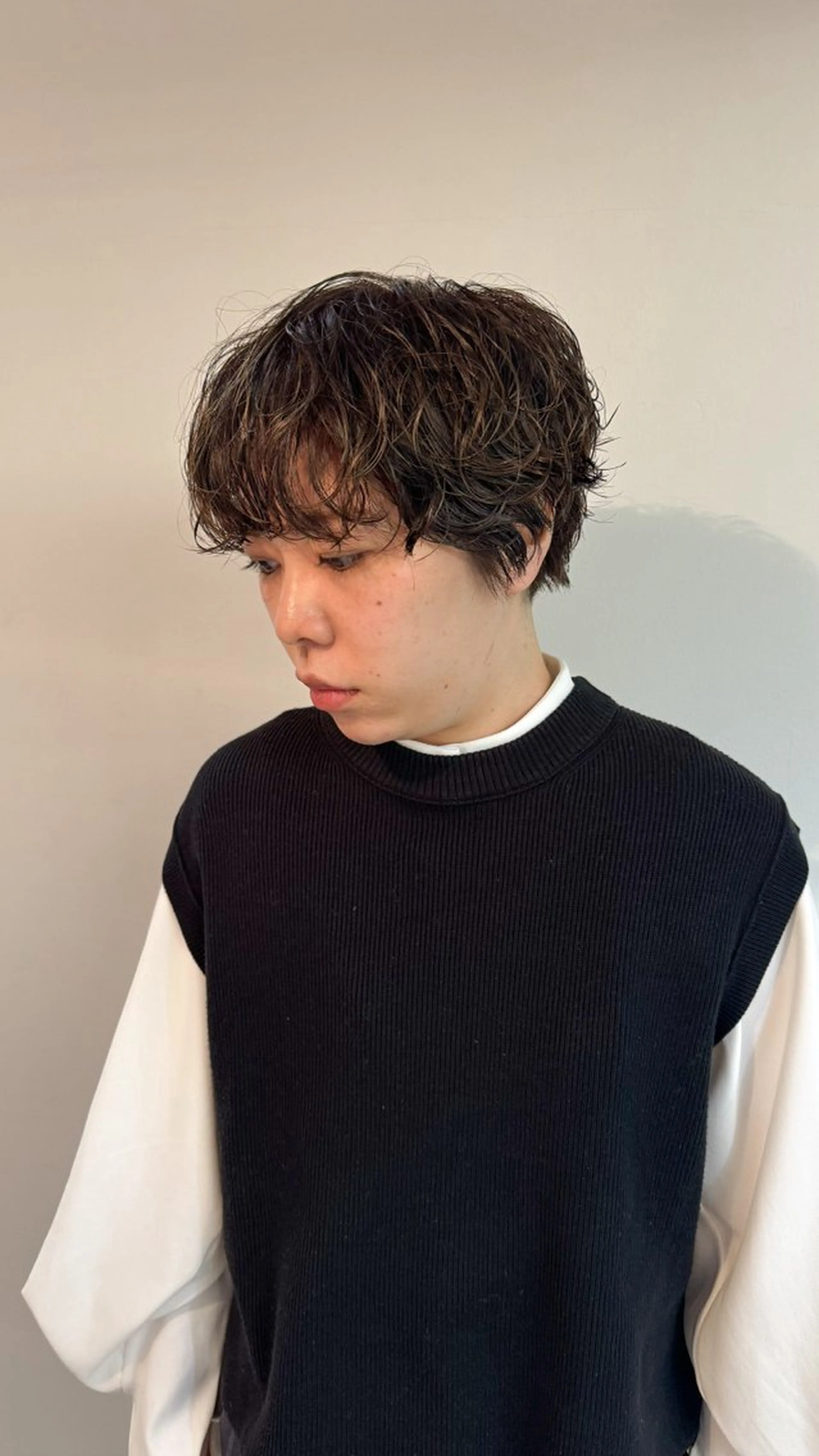 ショート パーマ カット パーマ Seeknext // Rukaのヘアスタイル
