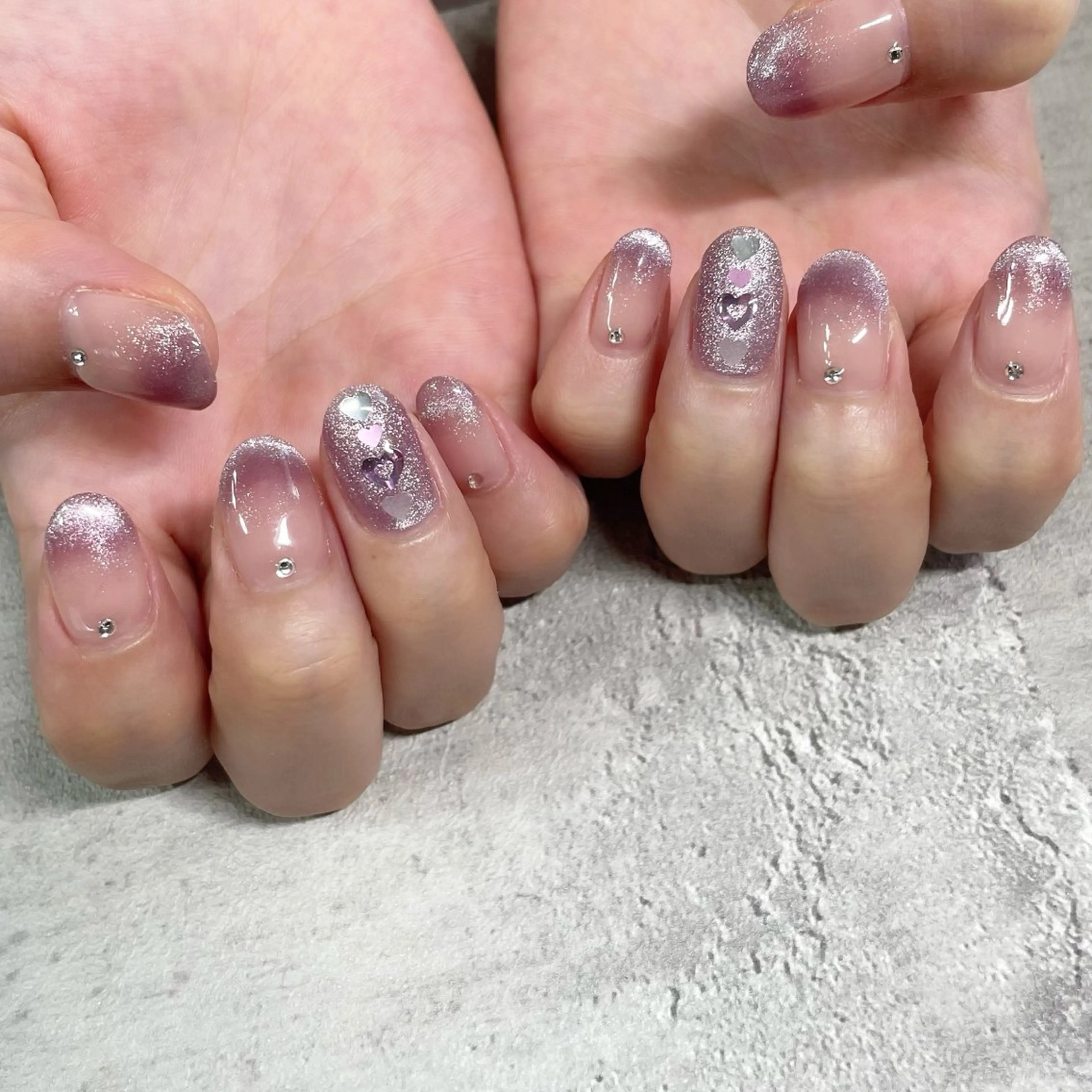 ネイル ジェルネイル シンプルネイル 東 千夏のネイルデザイン