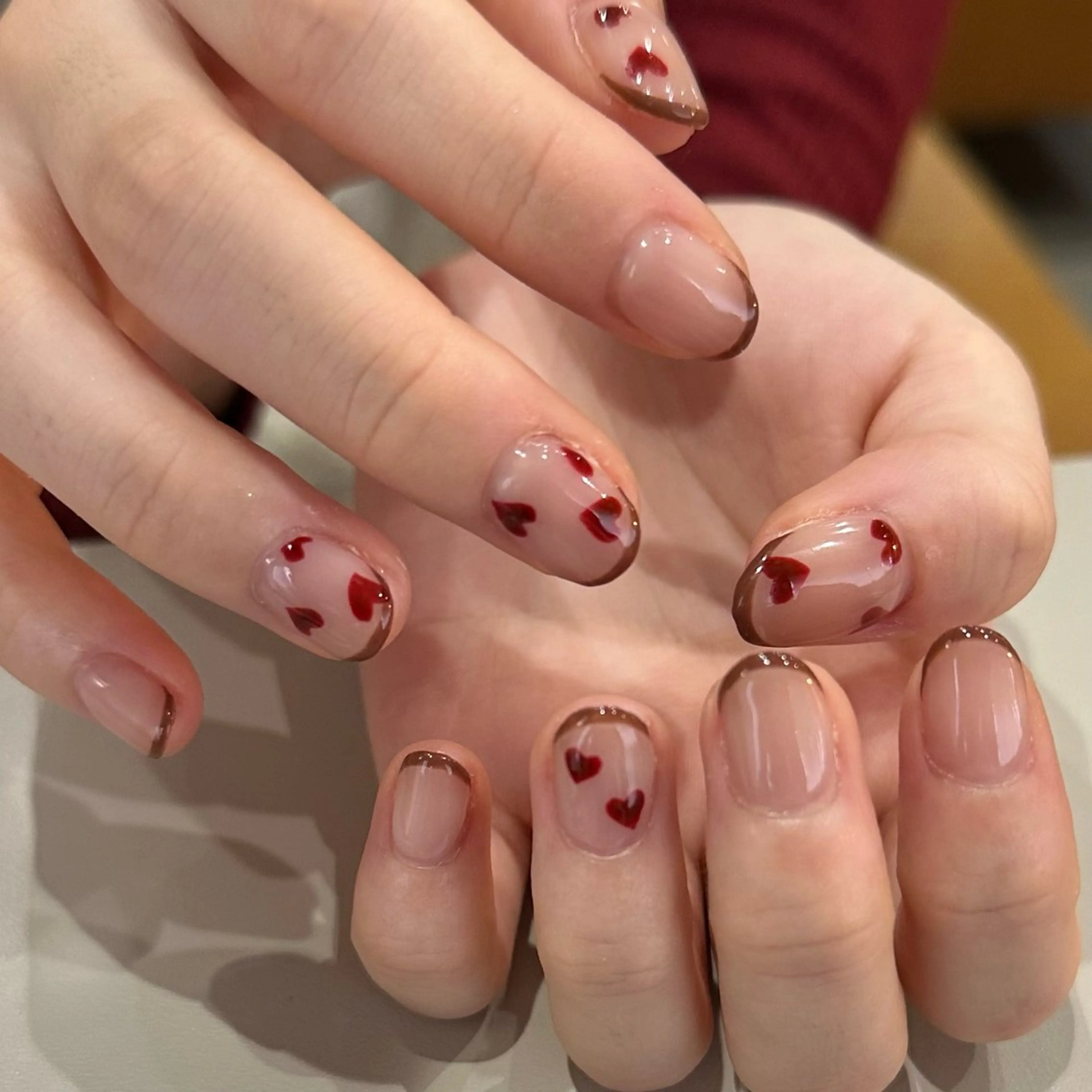 ネイル バレンタイン Etel atelier.のネイルデザイン