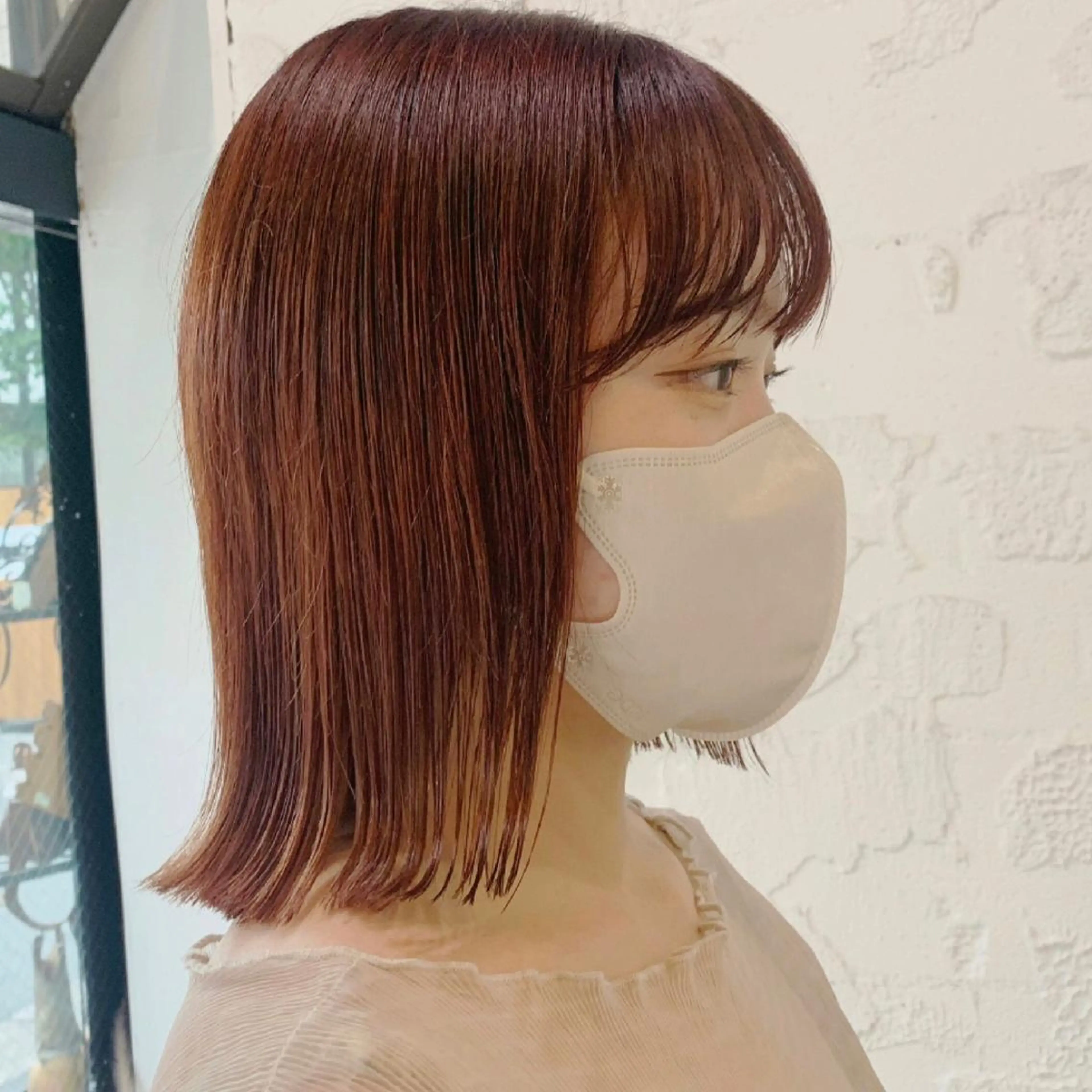 カラー ミディアム カット ヘアカラー トリートメント em HAIR 🌿下北沢のヘアスタイル