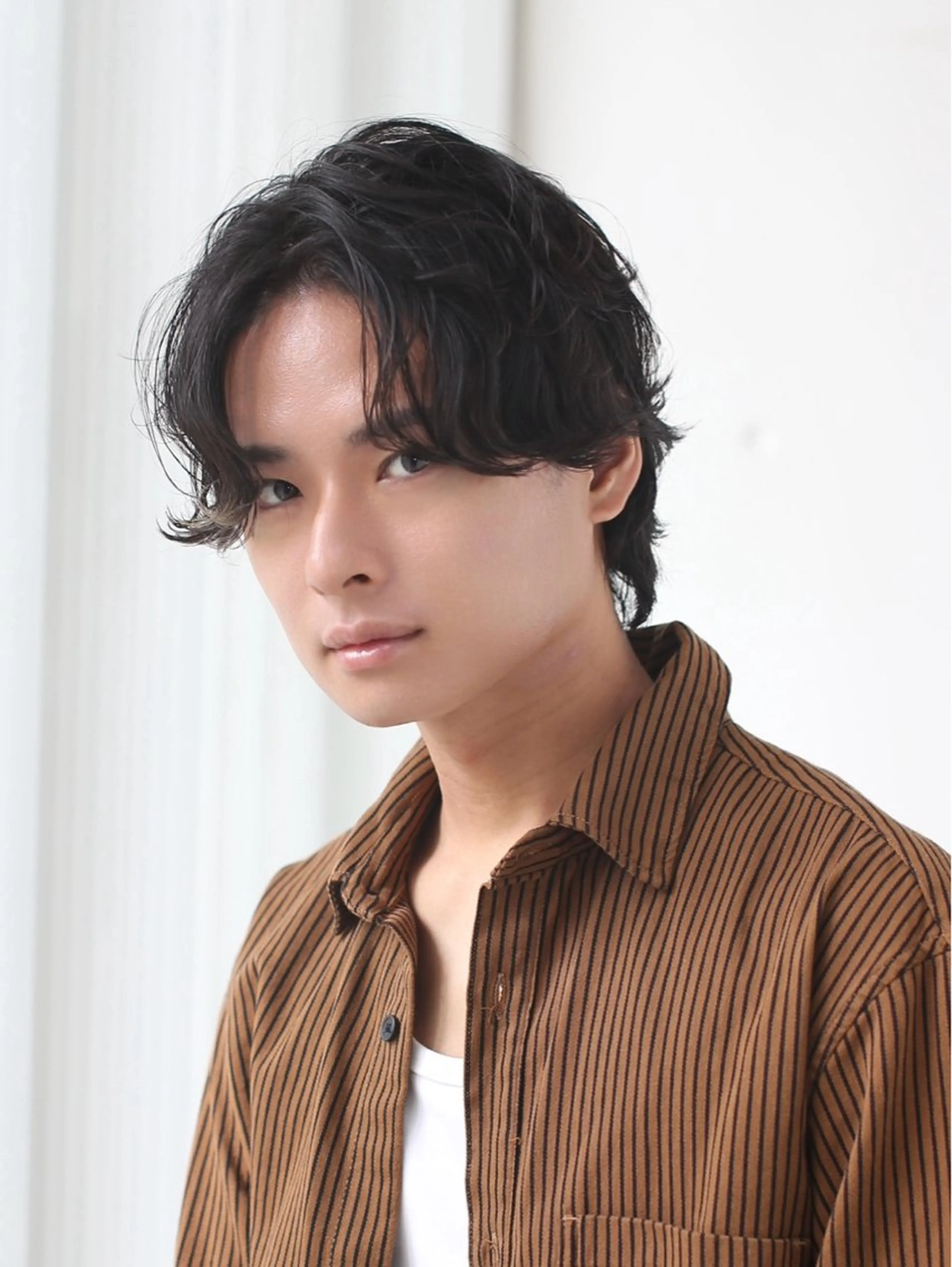 ショート パーマ メンズ カット パーマ 田原 慎也のヘアスタイル