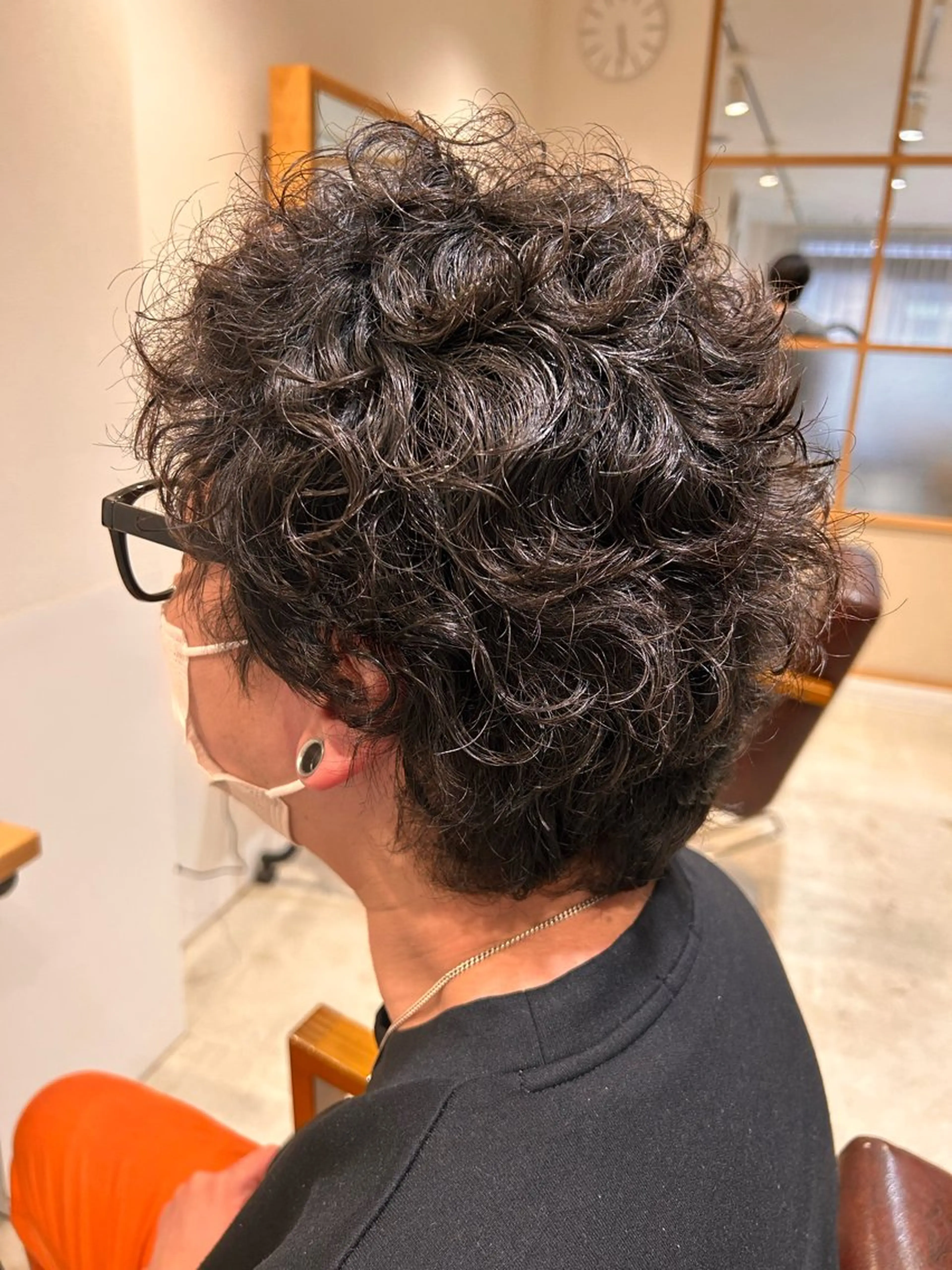 ショート パーマ メンズ カット パーマ Yuki .のヘアスタイル