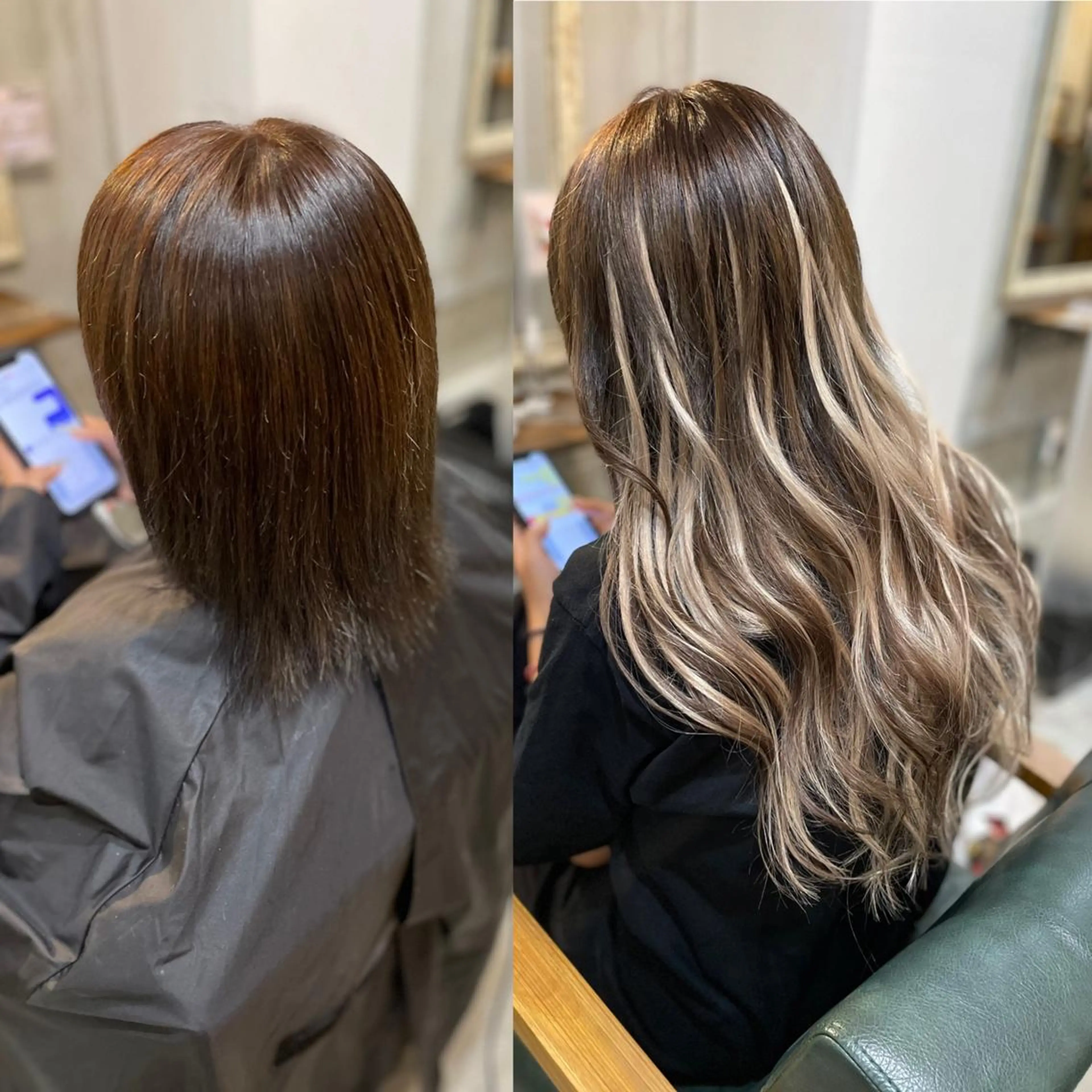 カラー ロング カラー&プルエクステ 大人気！！のヘアスタイル