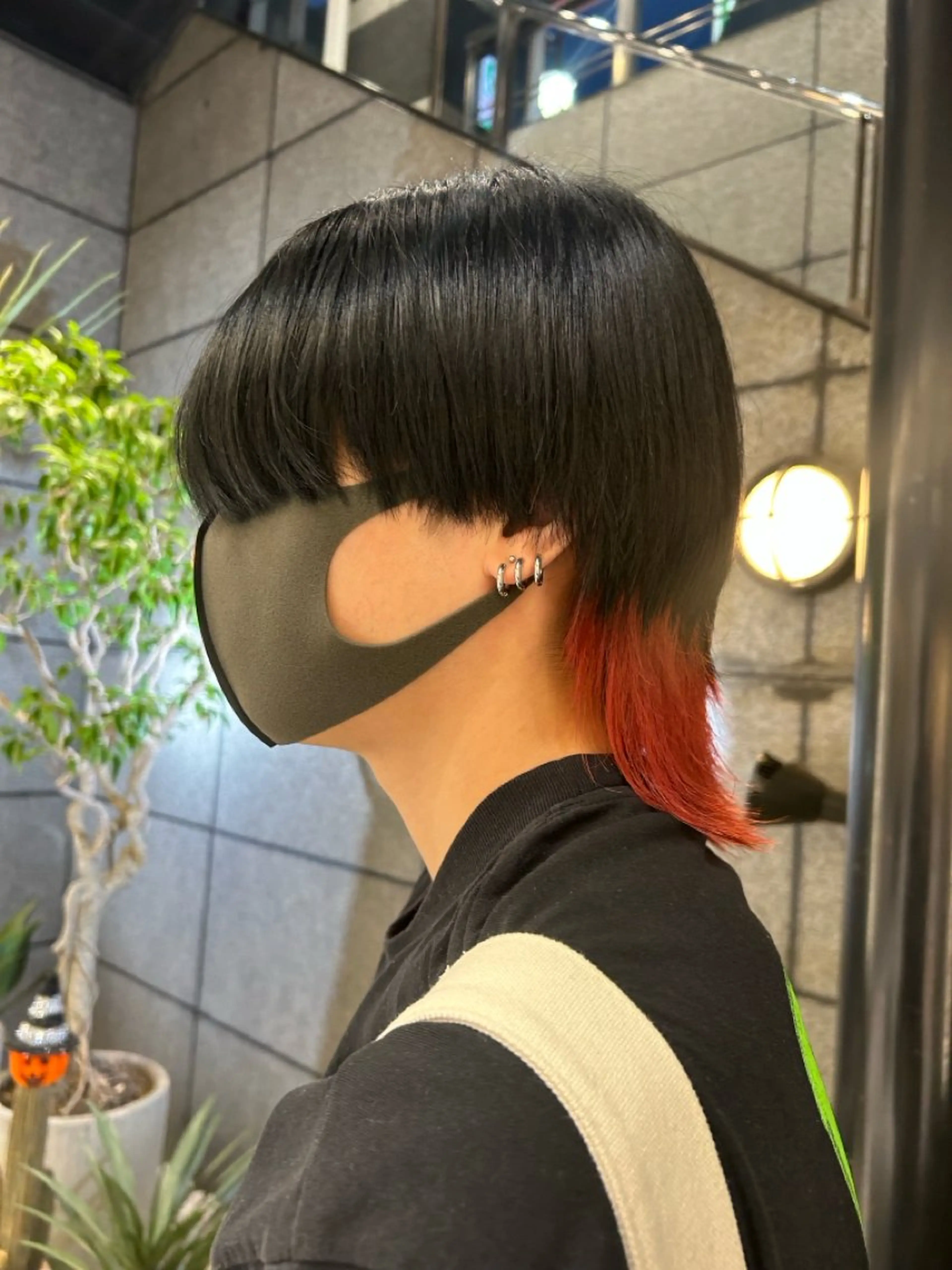 ショート カラー ブリーチ ケアブリーチ ダブルカラー グラデーションカラー ハイライトカラー 似合わせ提案🎱 レンの眉毛・アイブロウイメージ