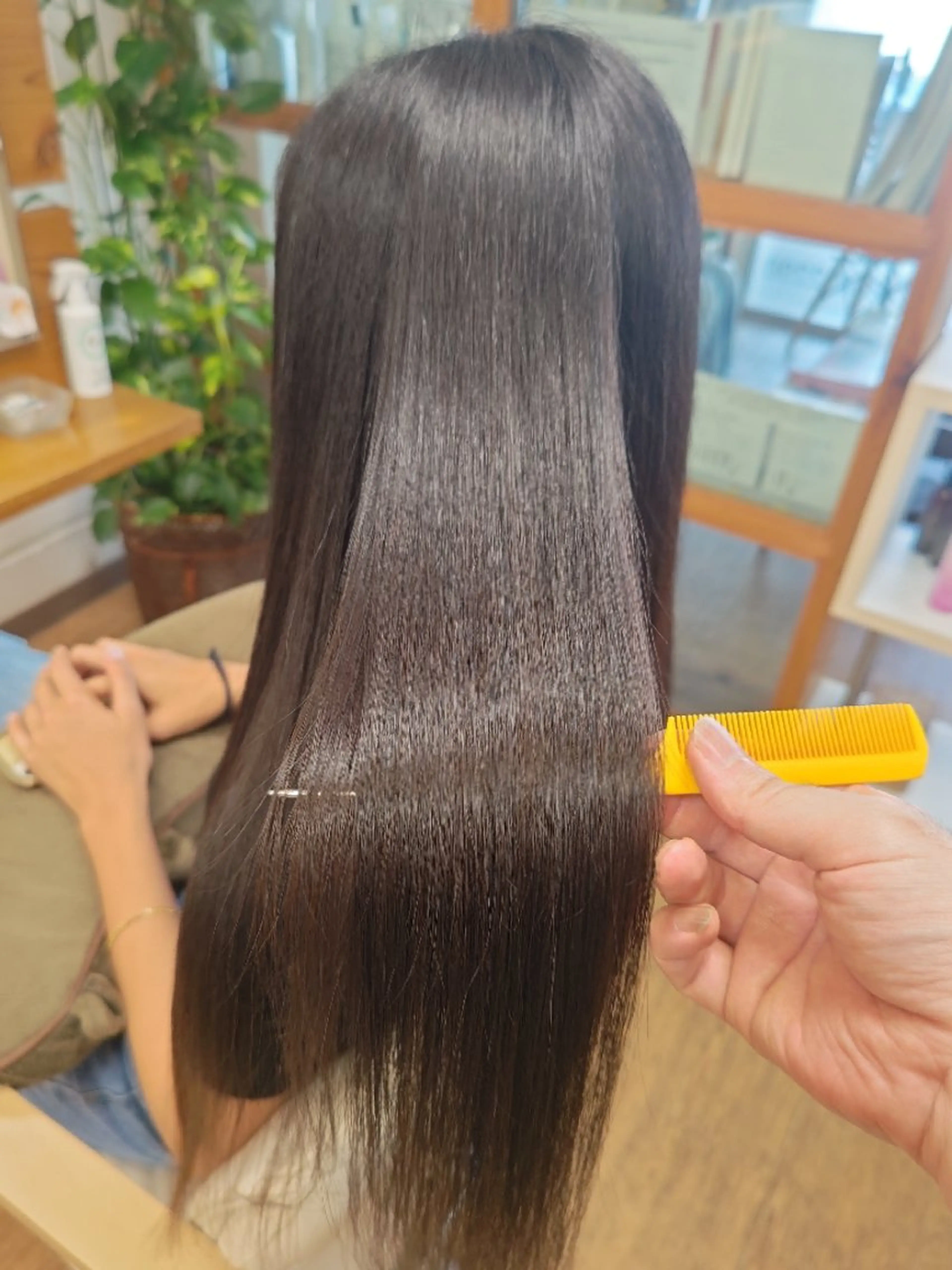 ロング 縮毛矯正 石原 生太  のヘアスタイル