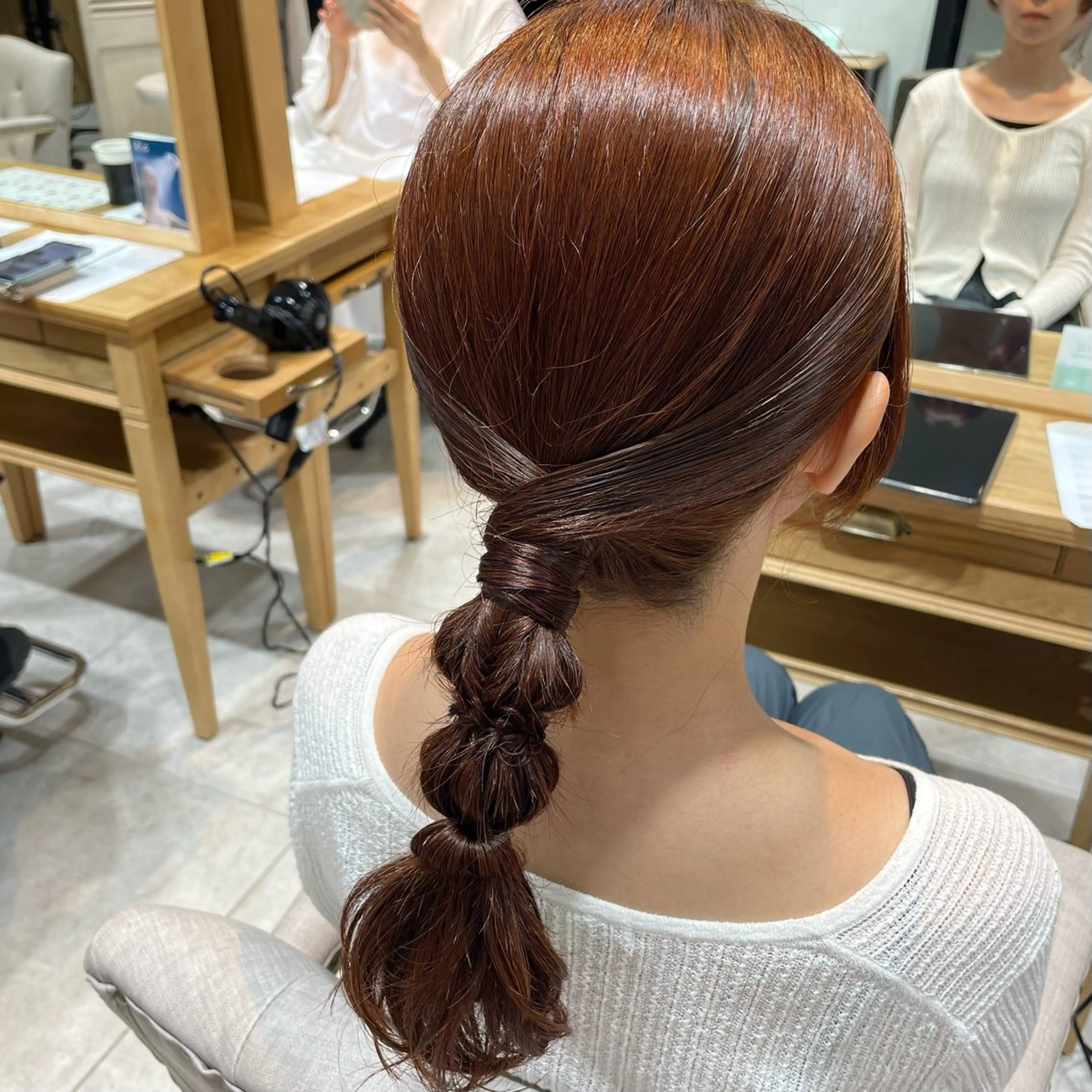ヘアアレンジ ヘアセット 佐々木 悠莉のヘアスタイル