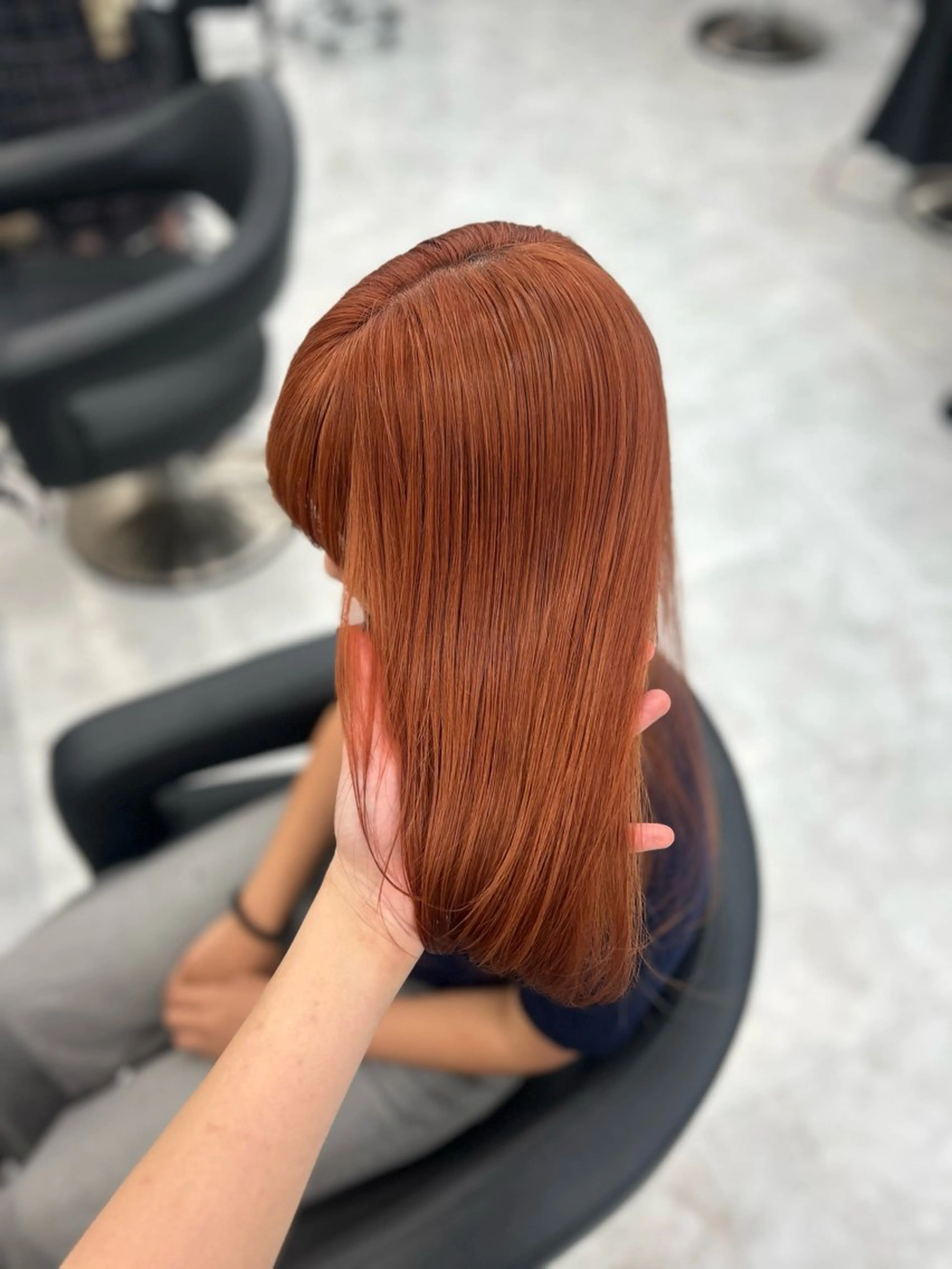 ロング ヘアカラー *⋆꒰ঌまろやか暖色 まな🥣🪽のヘアスタイル