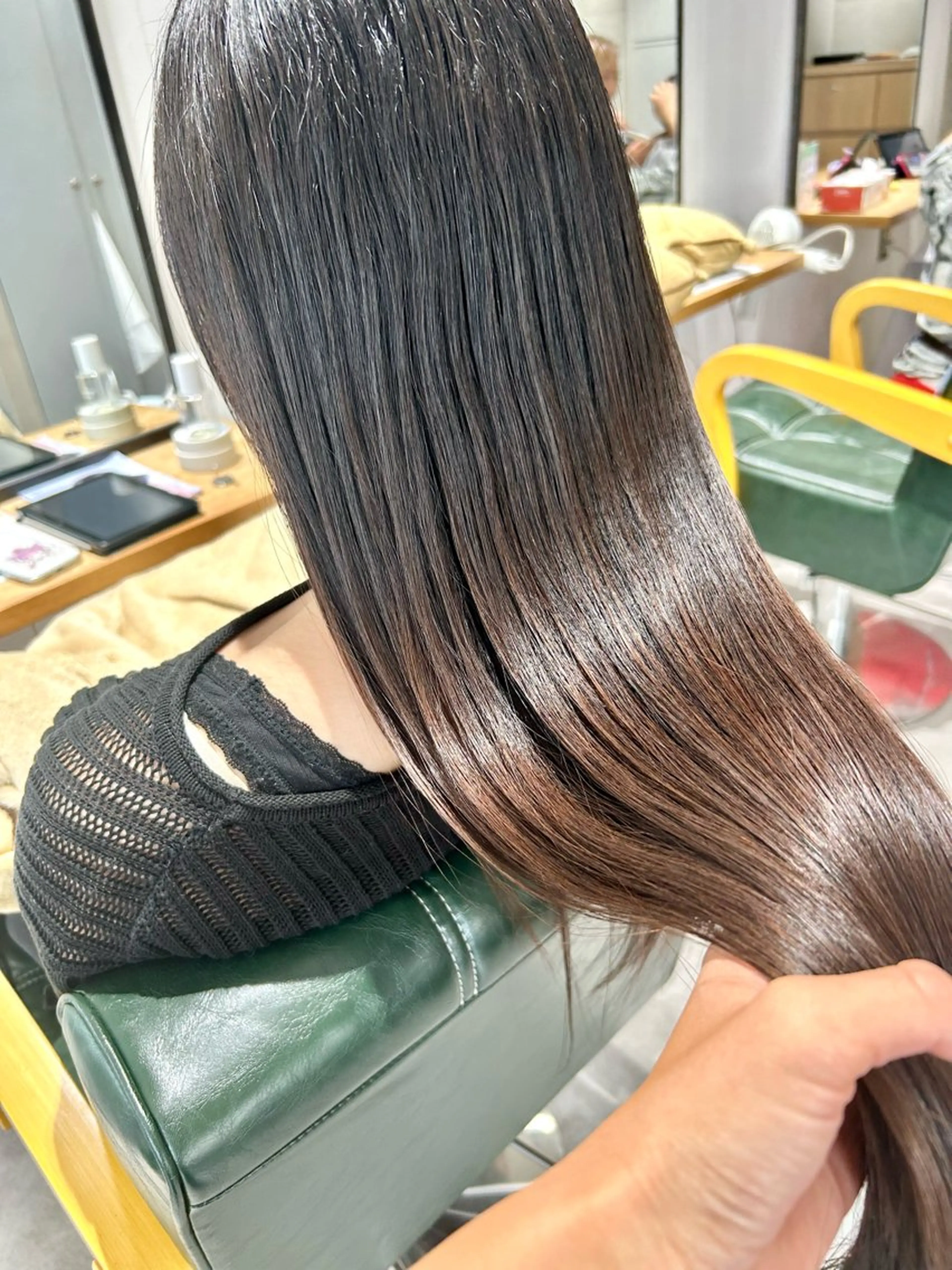 ロング 髪質改善 縮毛矯正 茅ヶ崎/縮毛矯正/ ソノカのヘアスタイル