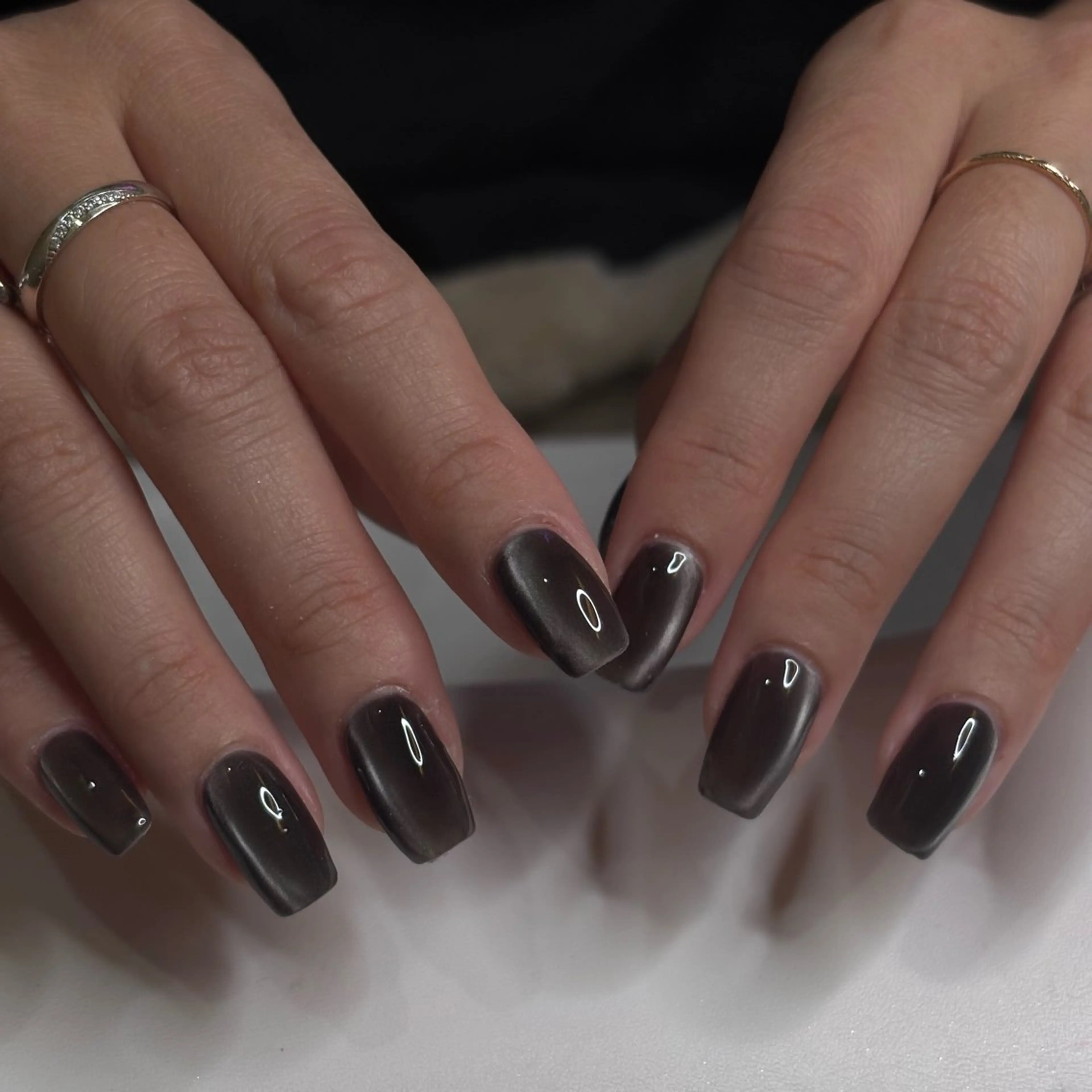 ネイル マグネットネイル ハンドネイル mood mitsukiのネイルデザイン