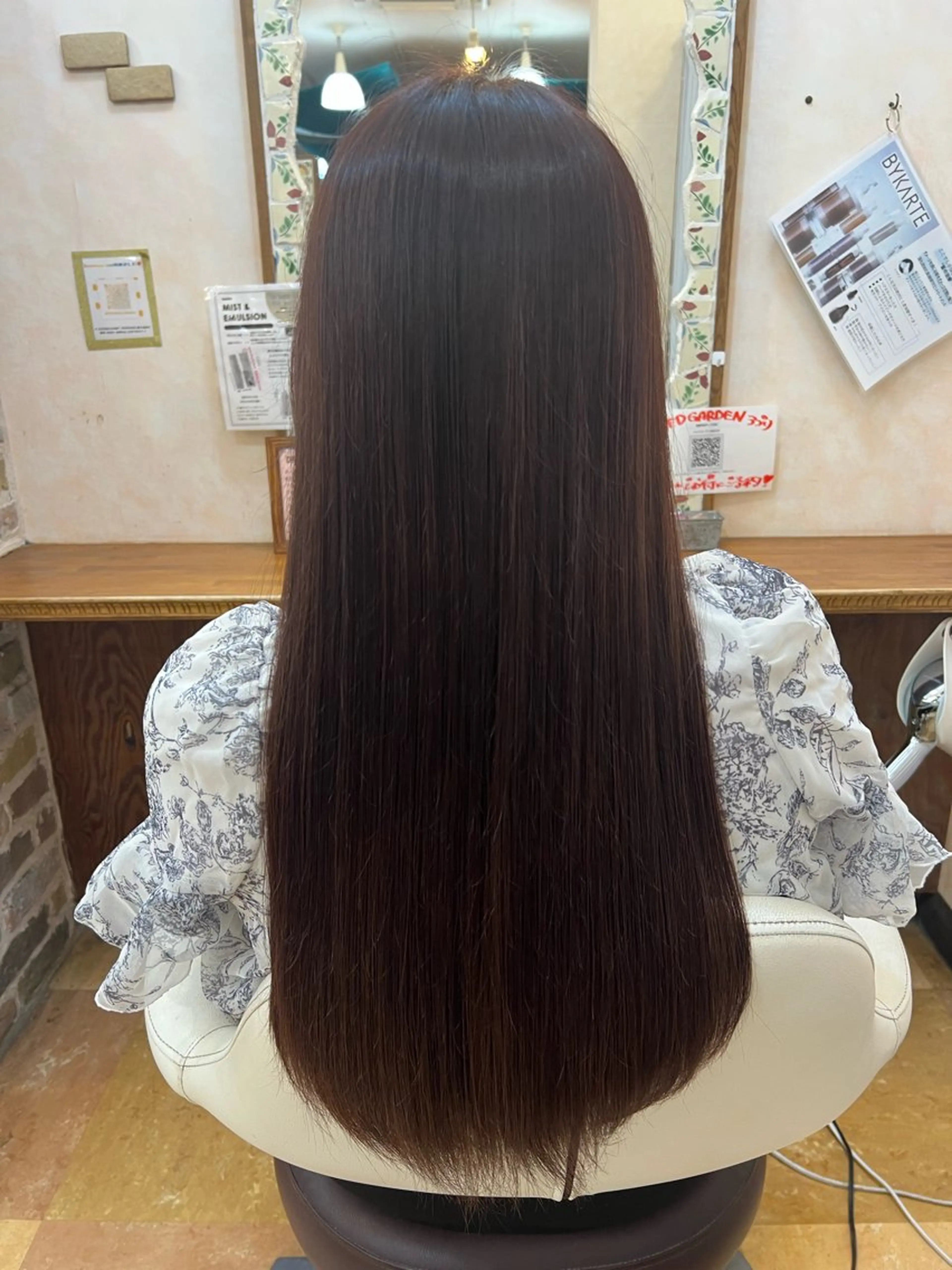 ロング カラー CRED GARDEN 西新井所属・伊東 颯のヘアスタイル