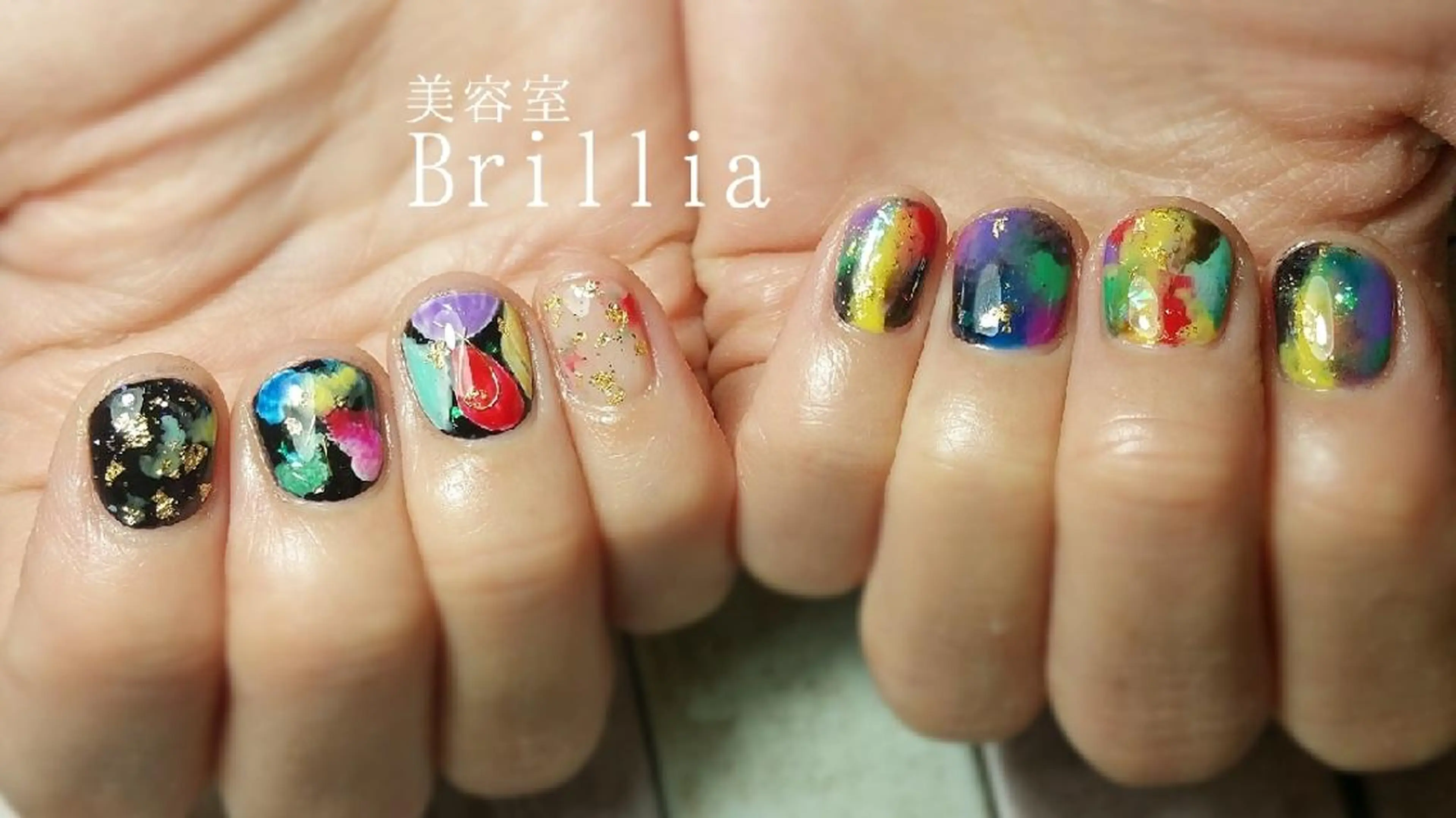 ネイル ハンドネイル 柴田 彩のネイルデザイン