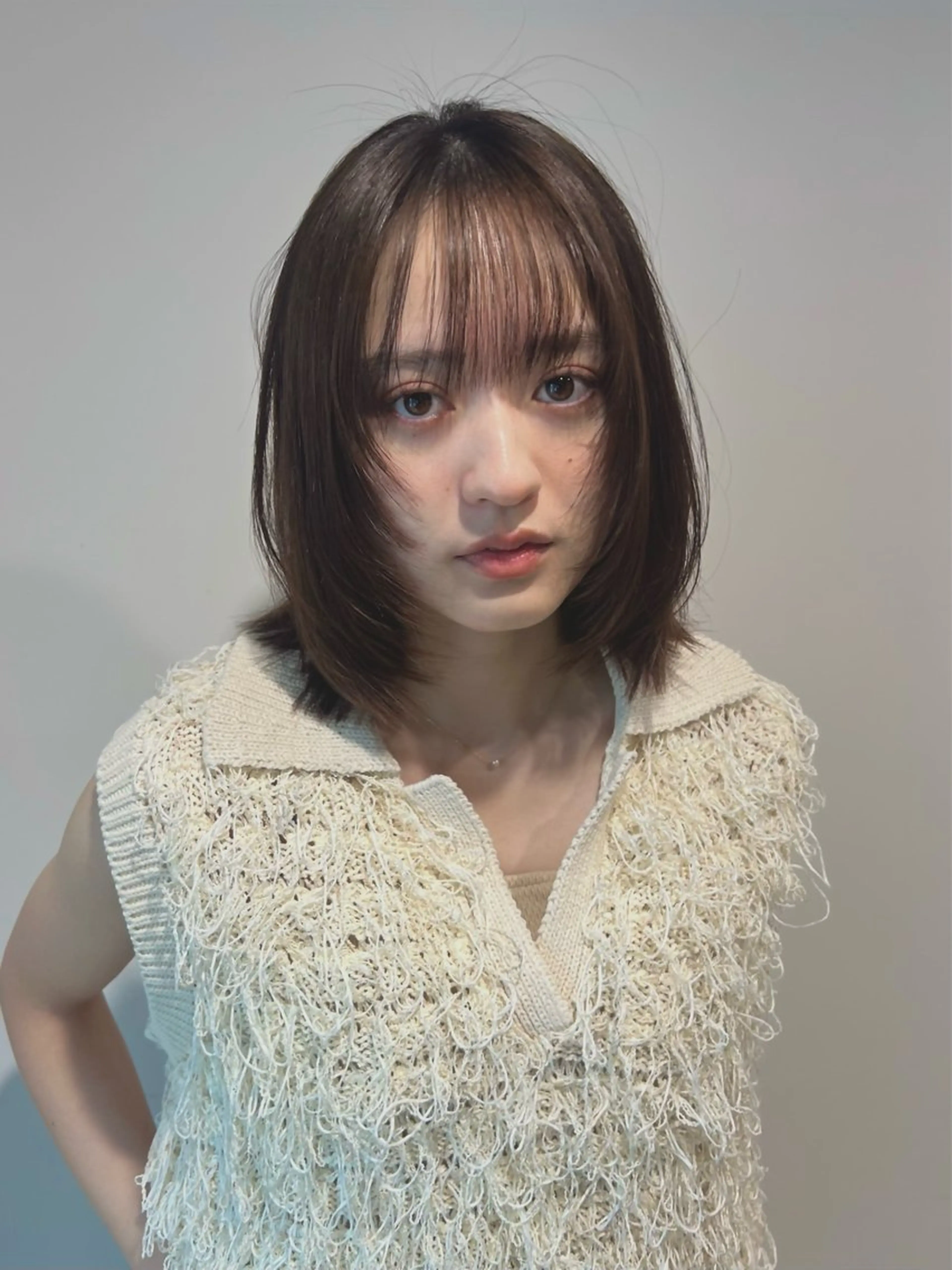 ミディアム カラー カット 艶カラー🌙ショート /ボブ/小由葵のヘアスタイル