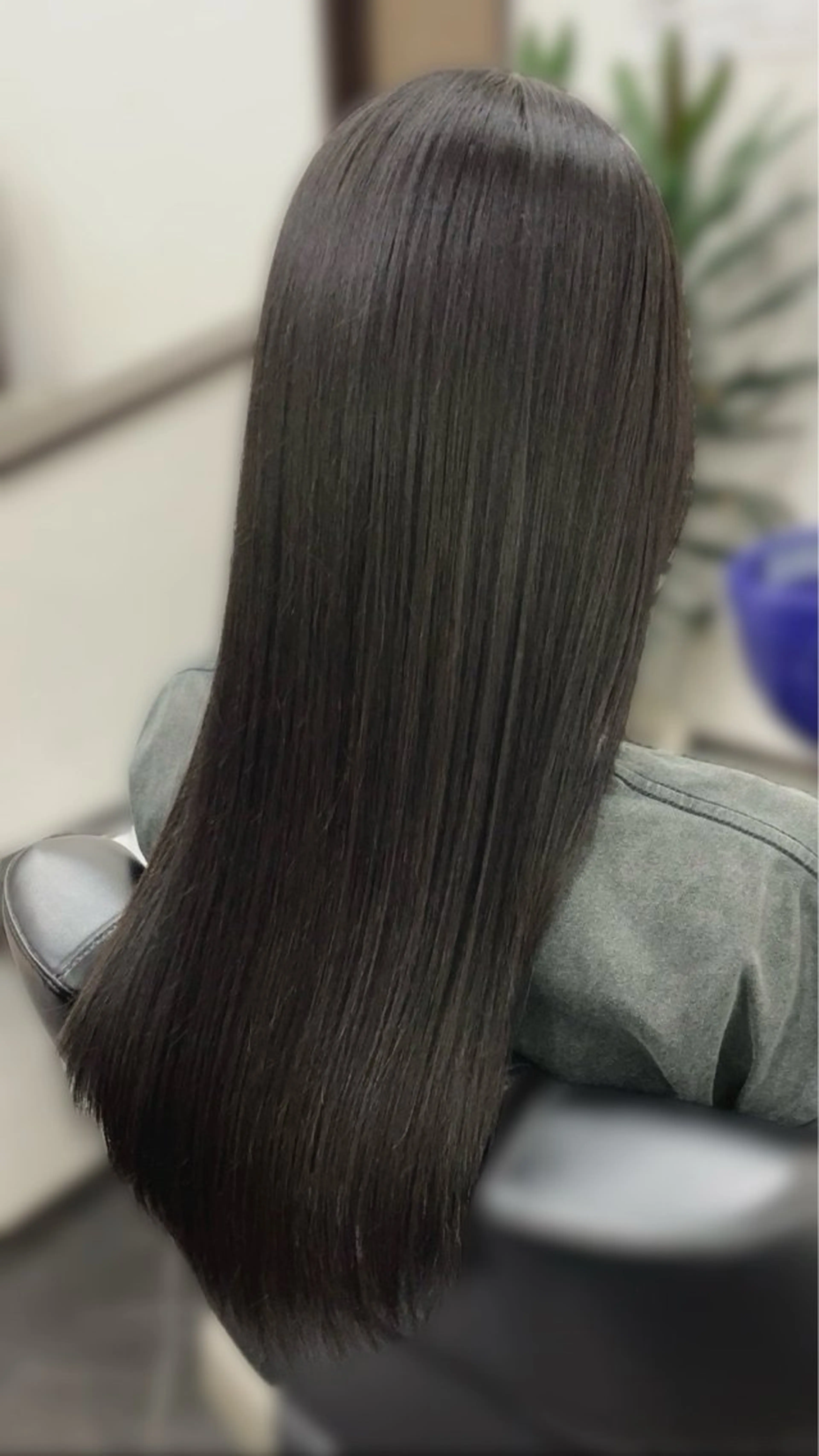 ロング カット 縮毛矯正 トリートメント ヘアーズクレッセント所属・木村 まおのヘアスタイル