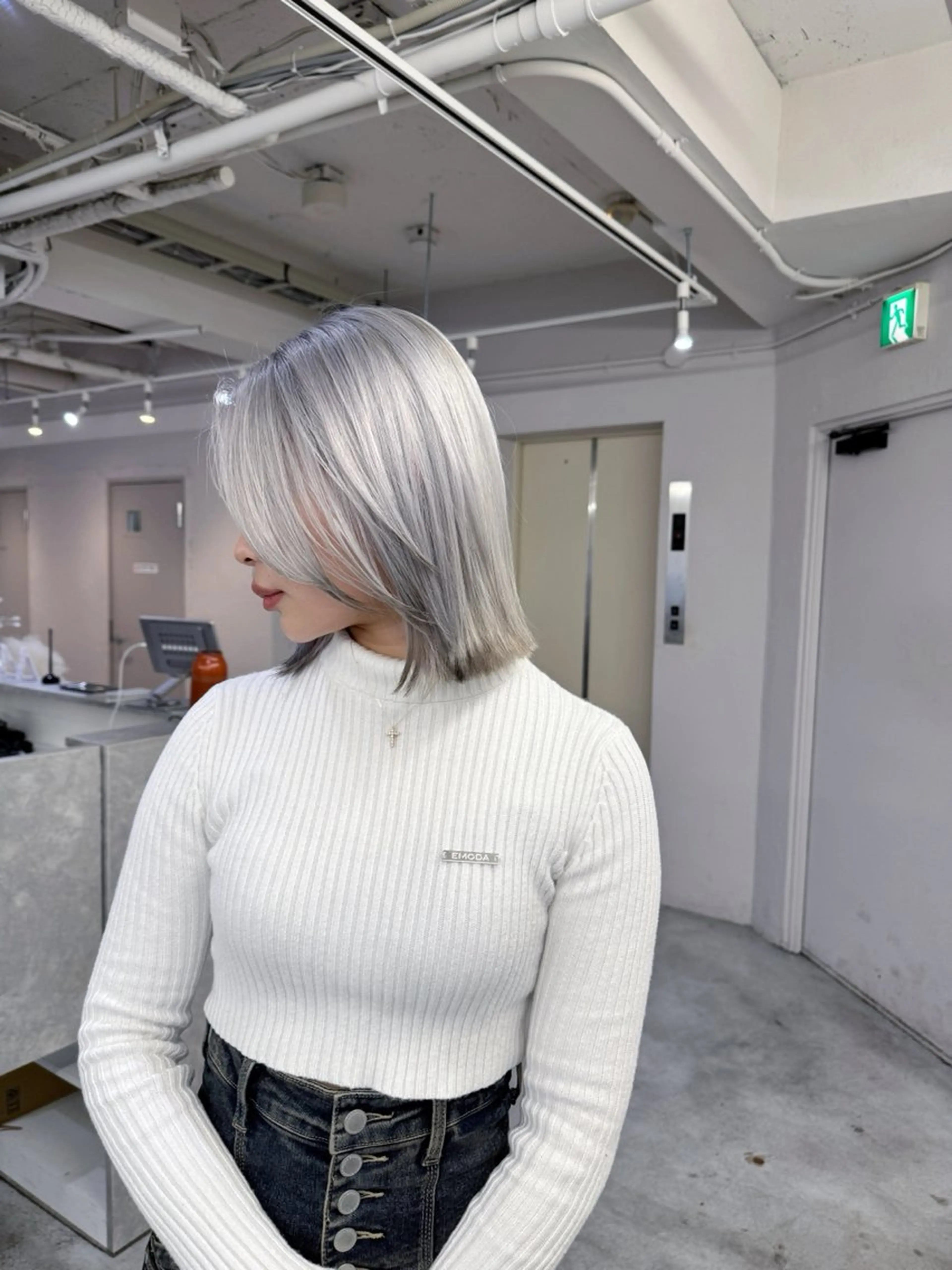 カラー ハイトーンカラー 心斎橋ブリーチ特化 rikitoのヘアスタイル