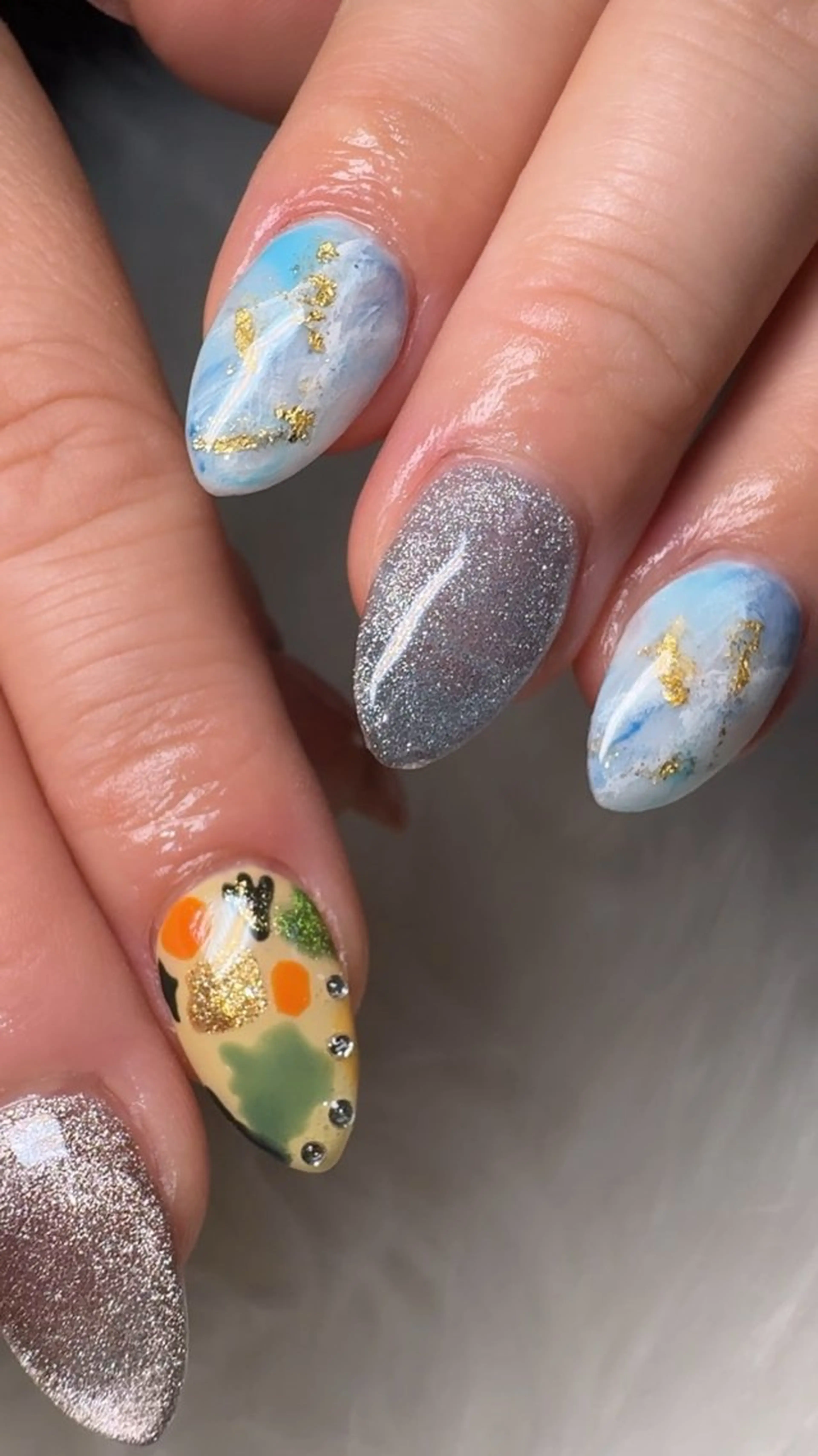 ネイル ハンドネイル 宮本 百合子のネイルデザイン