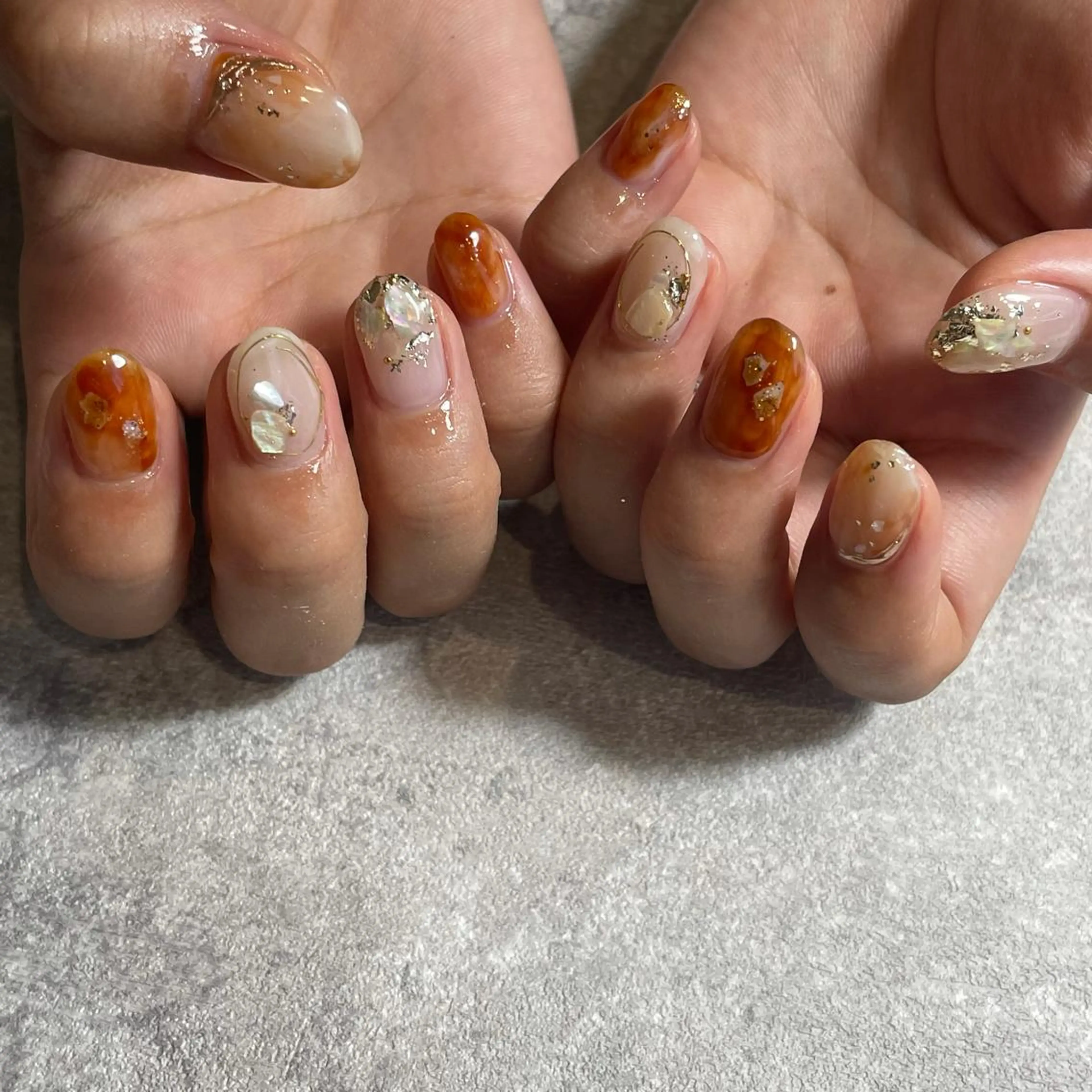 ネイル ハンドネイル nailroom roséeのネイルデザイン