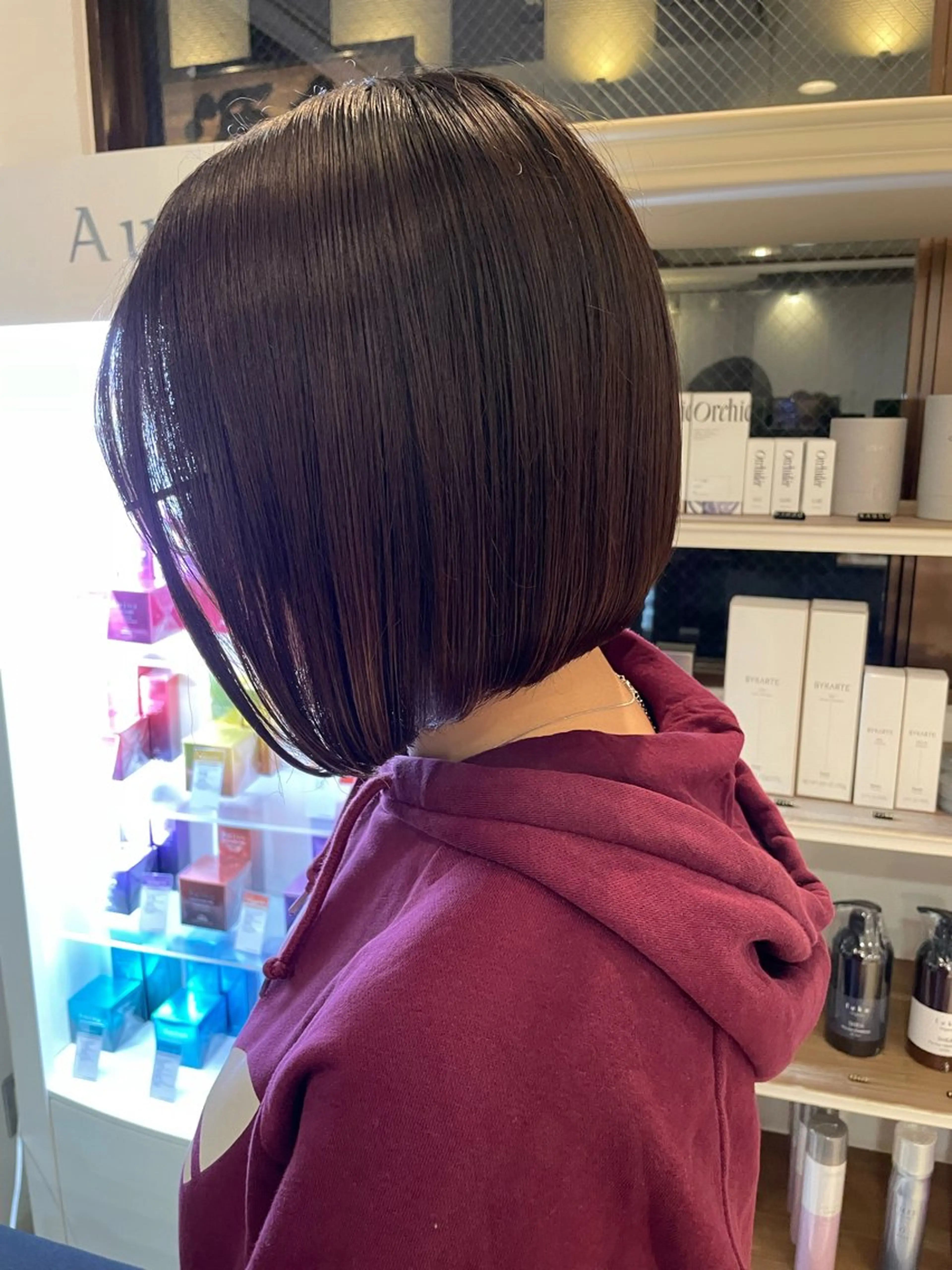 前下りボブの写真