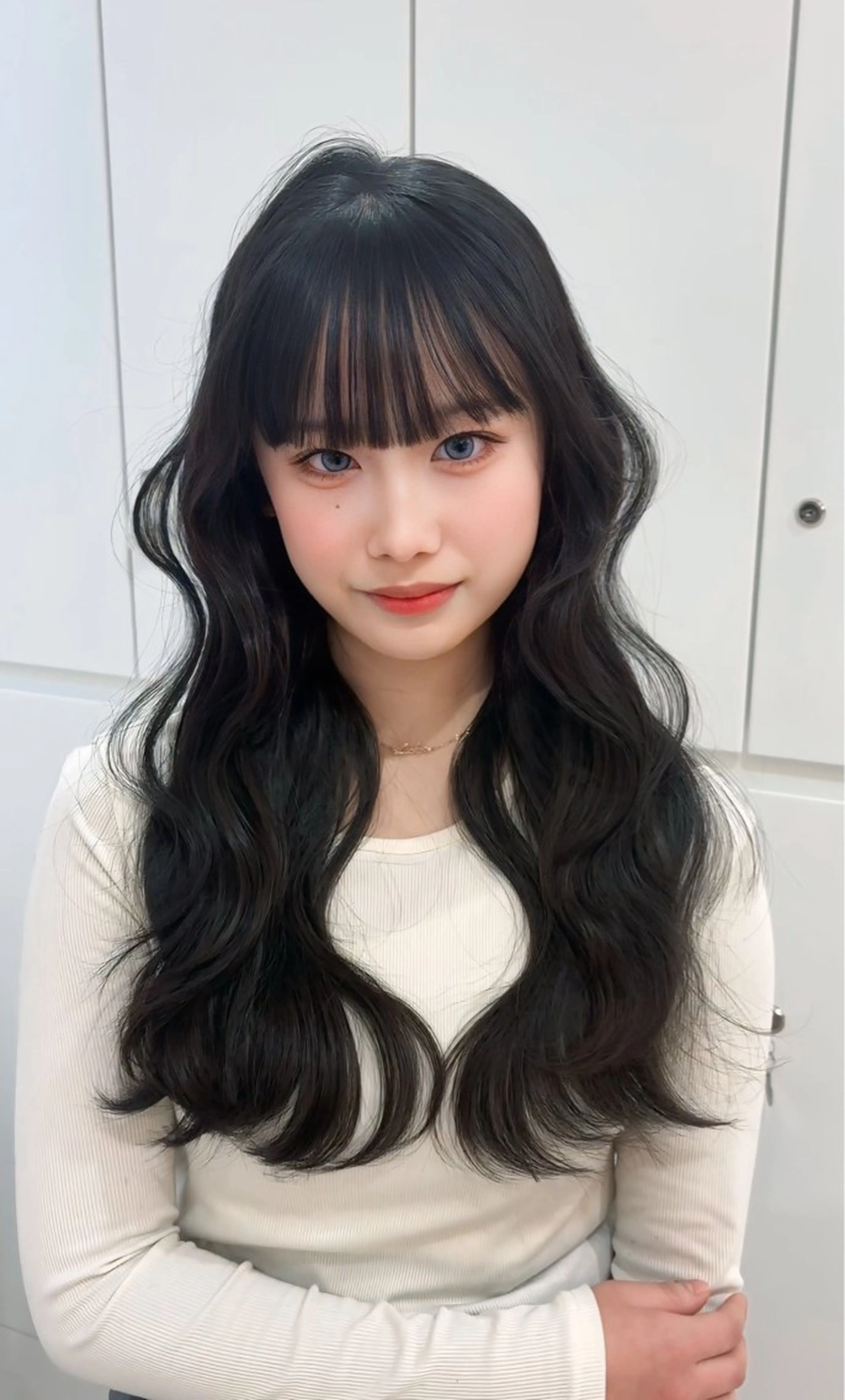 ロング ヘアカラー トリートメント Lond Bloom所属・MOMOHA/ レイヤー🎀艶カラーのヘアスタイル
