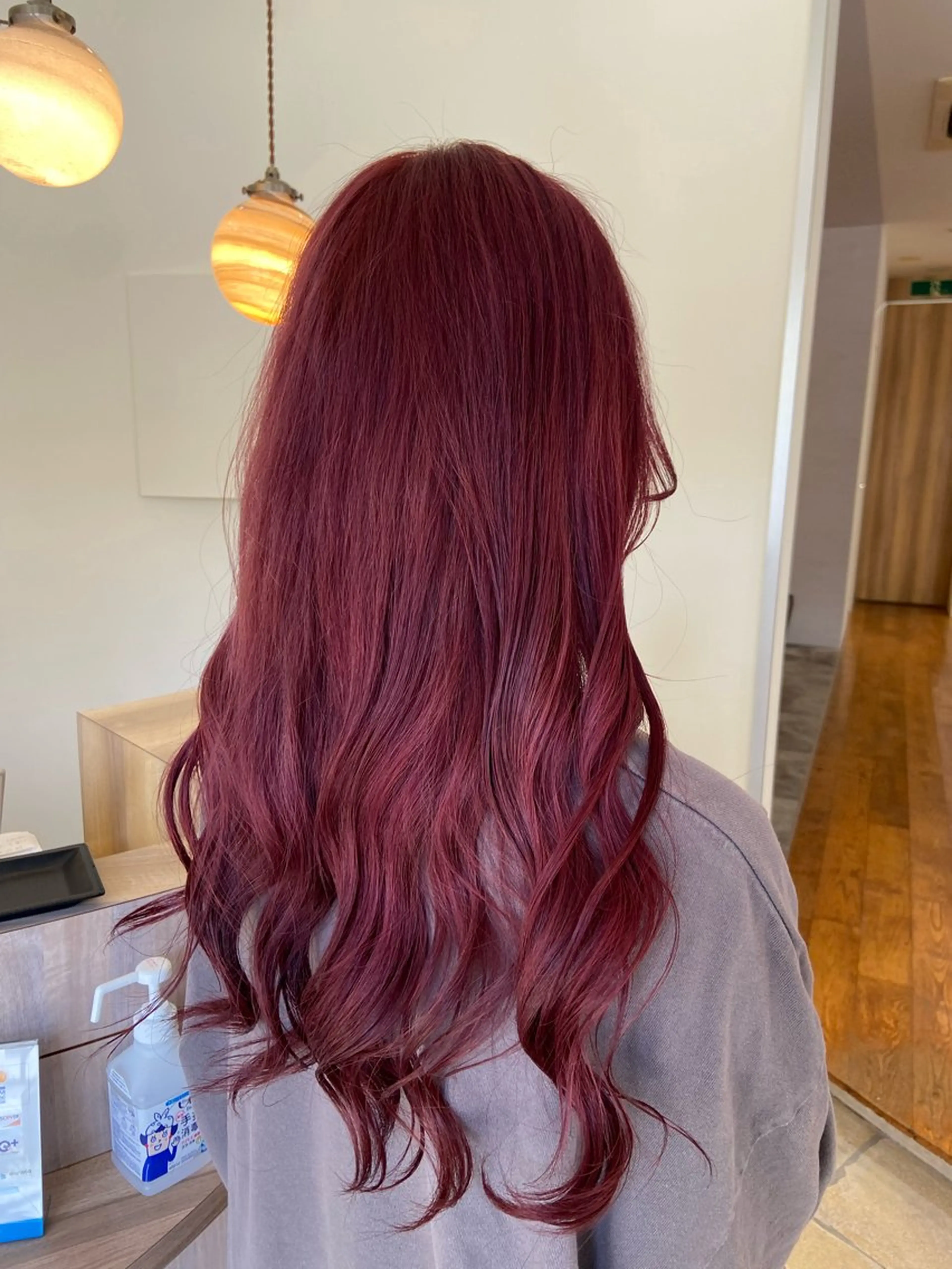 ケアブリーチダブルカラーの写真