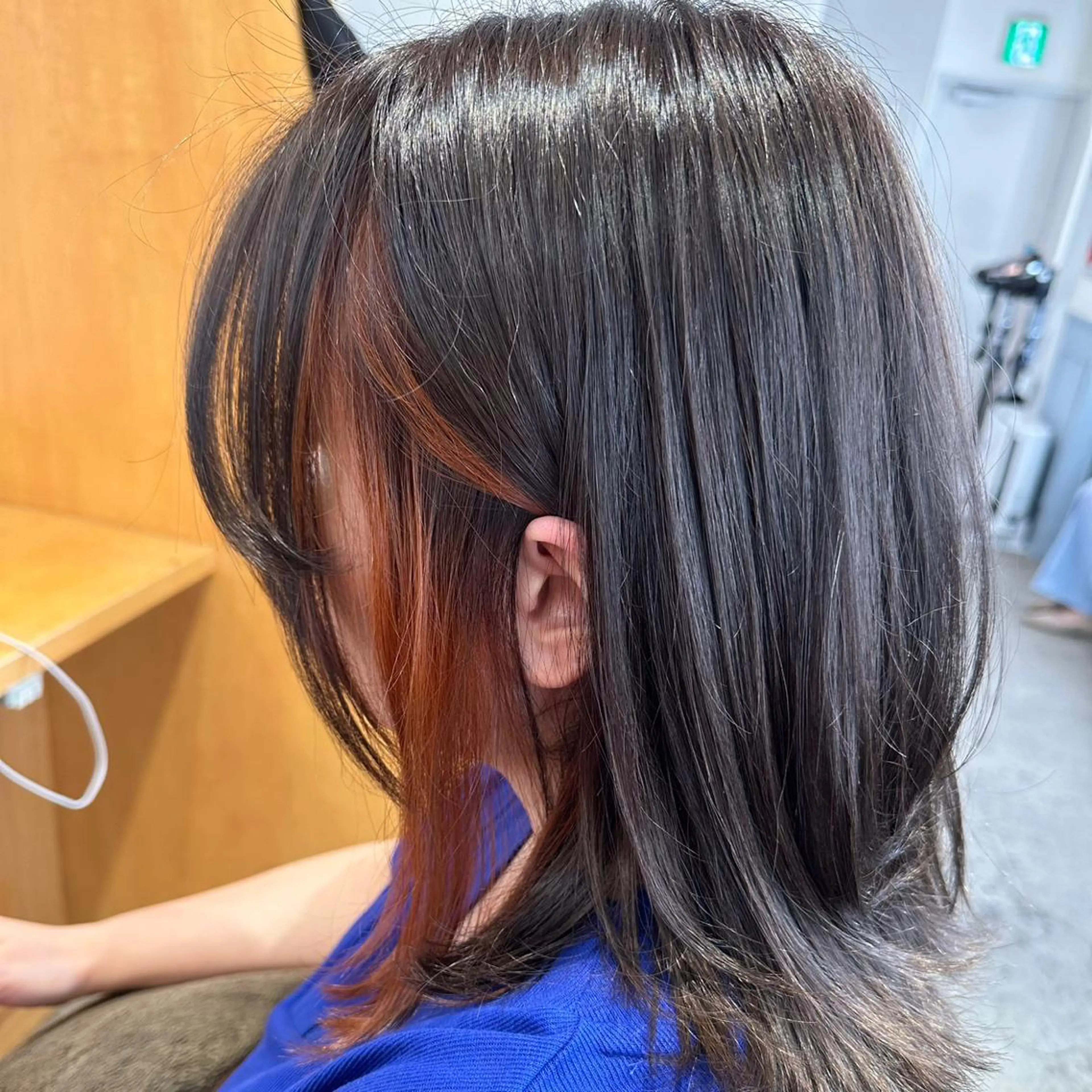 ミディアム ✨艶髪✨ 透明感カラー Rinのヘアスタイル