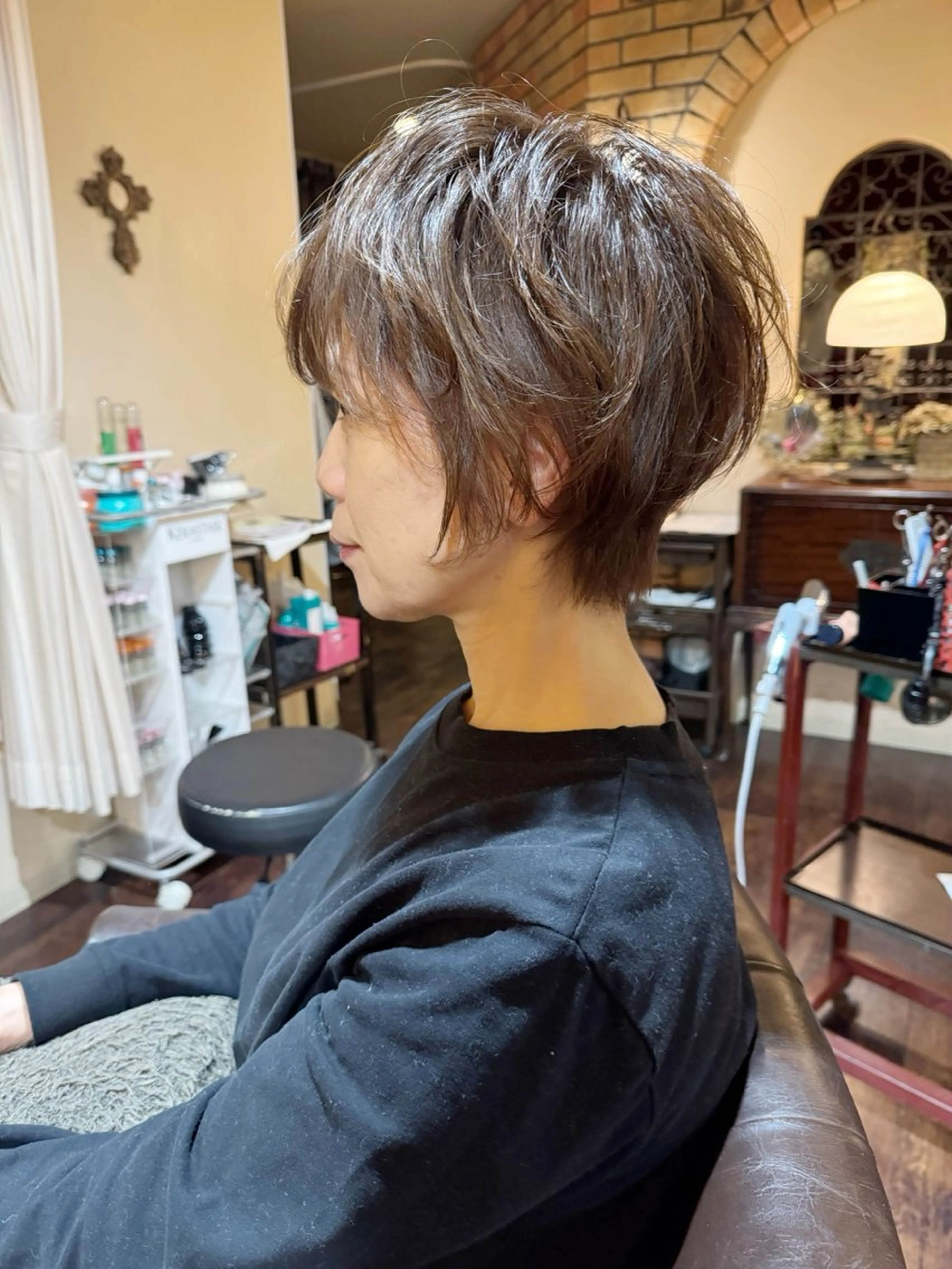ショート パーマ ショートヘア ニュアンスパーマ FAVOR所属・杉尾 勇のヘアスタイル