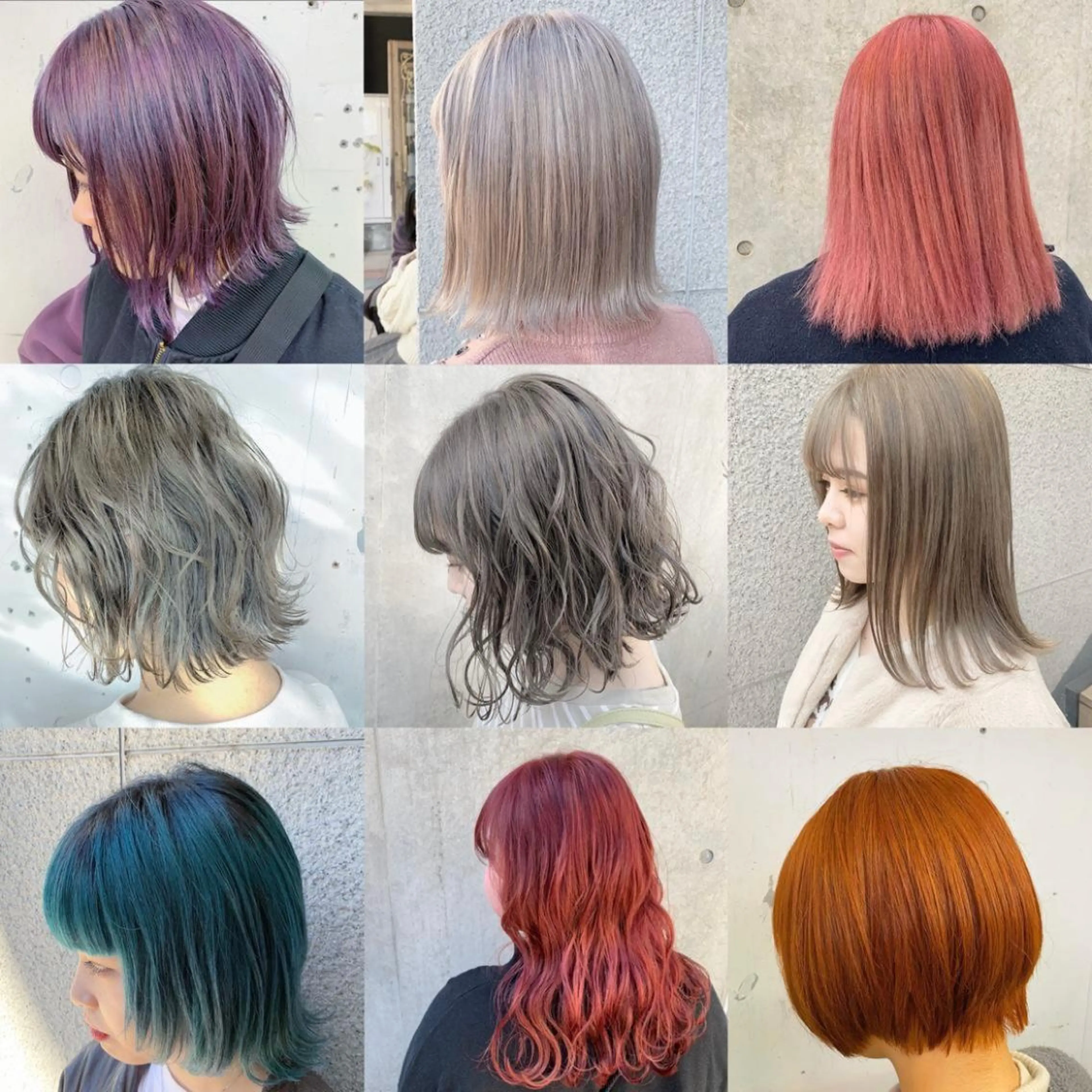 セミロング カラー ヘアアレンジ メンズ 🧸ハイトーン🧸 ゆっきー🧸のヘアスタイル