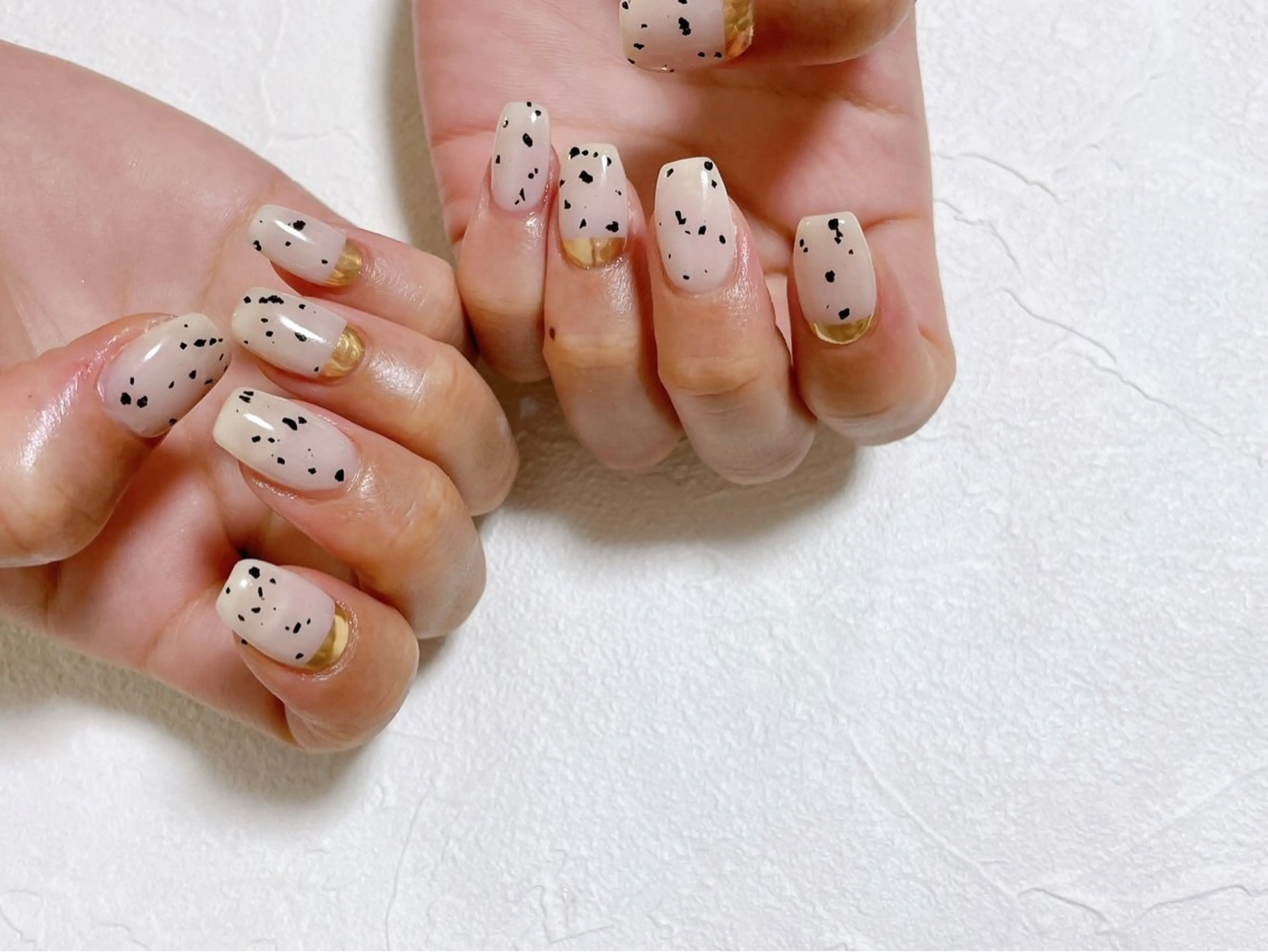 ネイル オーロラネイル フットネイル フレンチネイル ジェルネイル 韓国ネイル ハンドネイル kiki nail 二子玉川のネイルデザイン