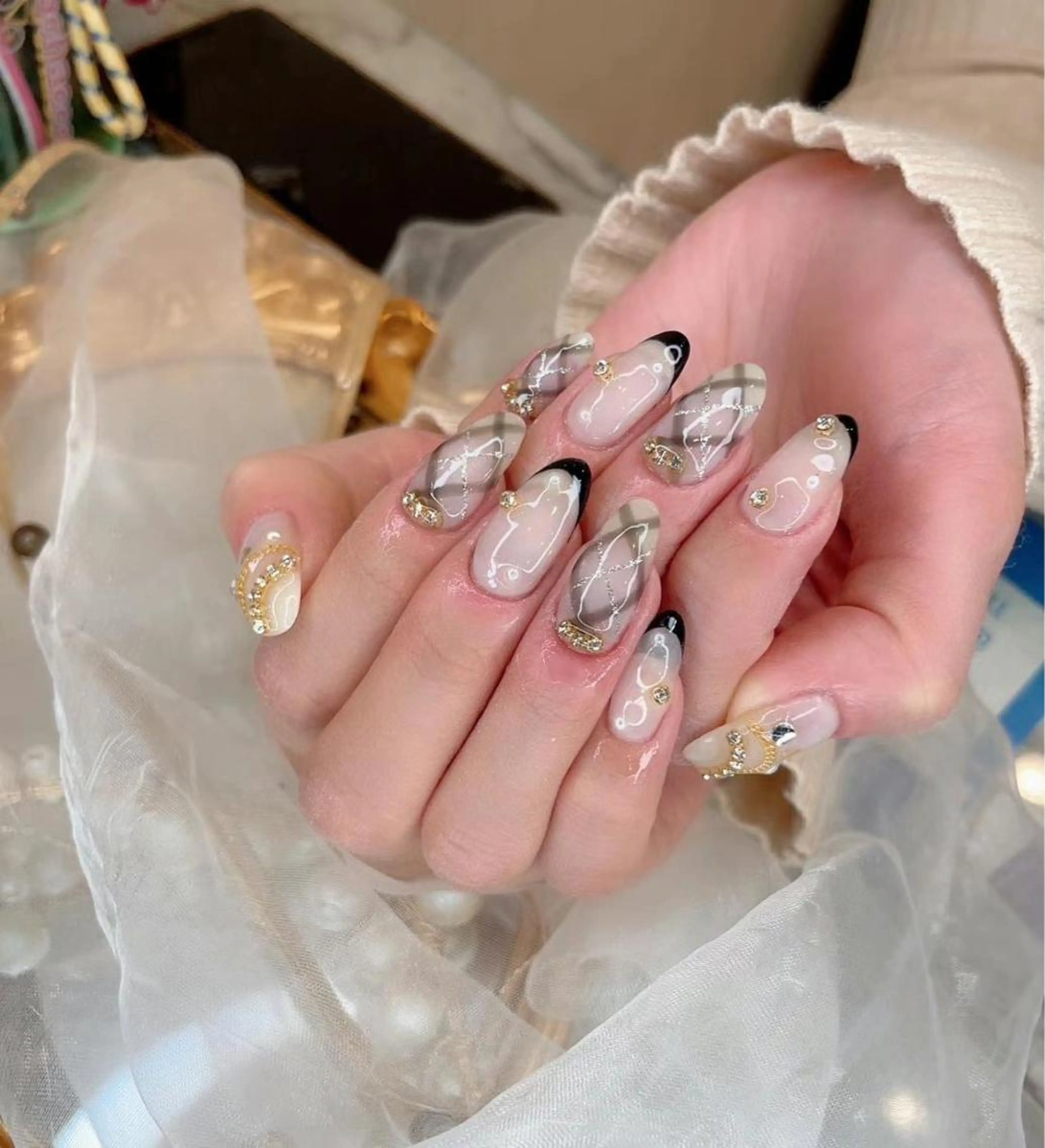 ネイル アートネイル クリアネイル Babarla Nailのネイルデザイン