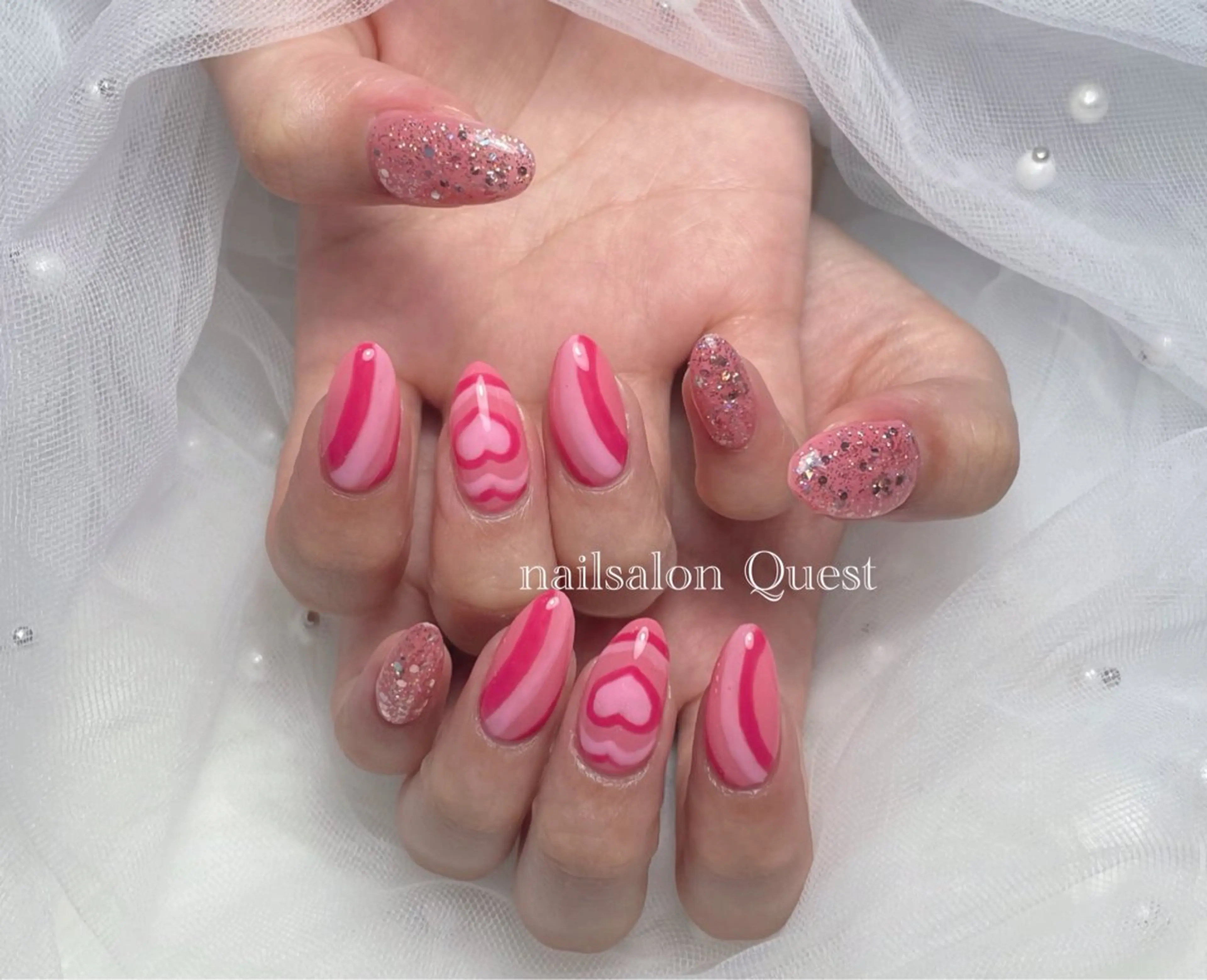 ネイル ハンドネイル nailsalon Questのネイルデザイン
