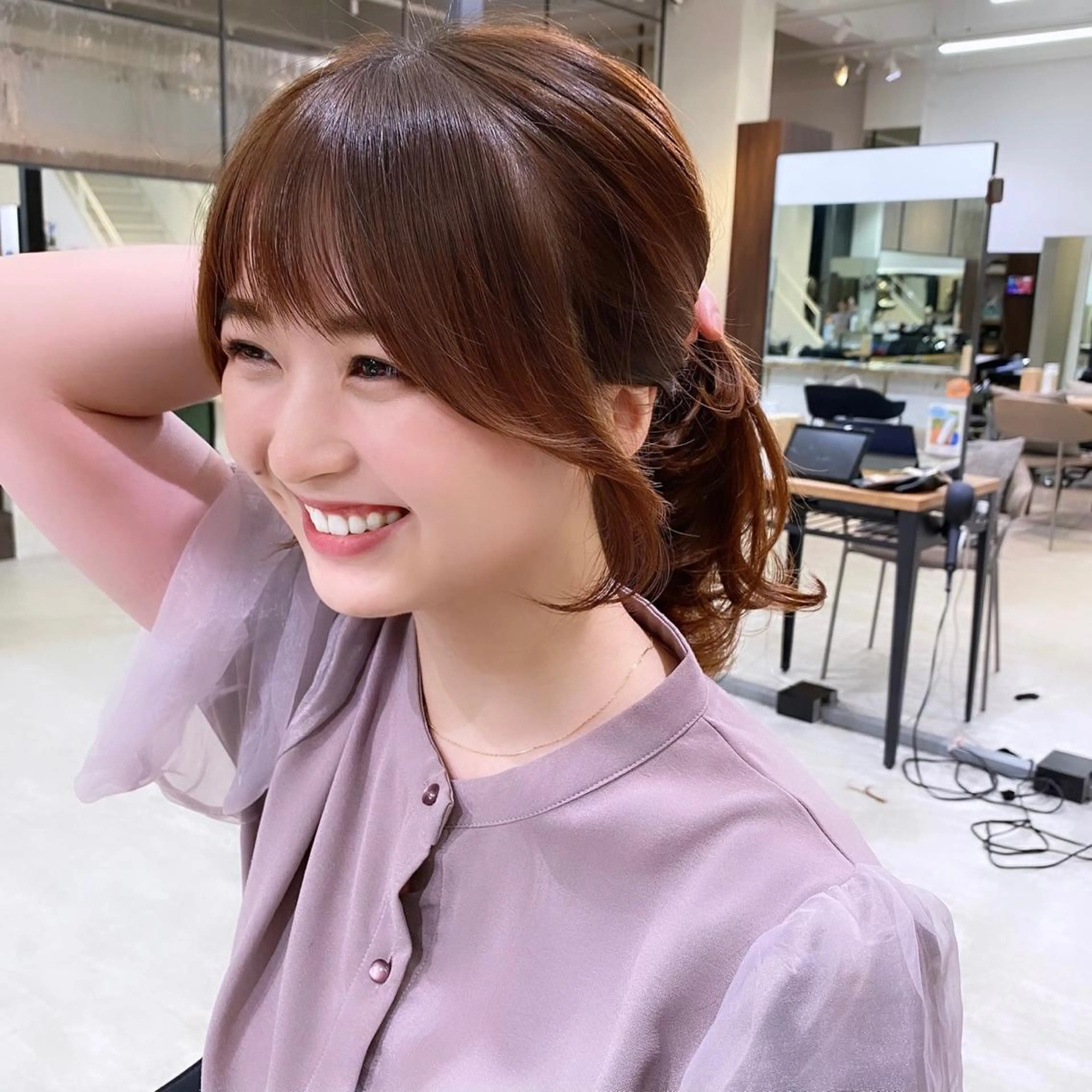 ロング カット トリートメント ヘアセット FERiCIA. 表参道所属・レイヤーカット 🪄吉野翔悟のヘアスタイル