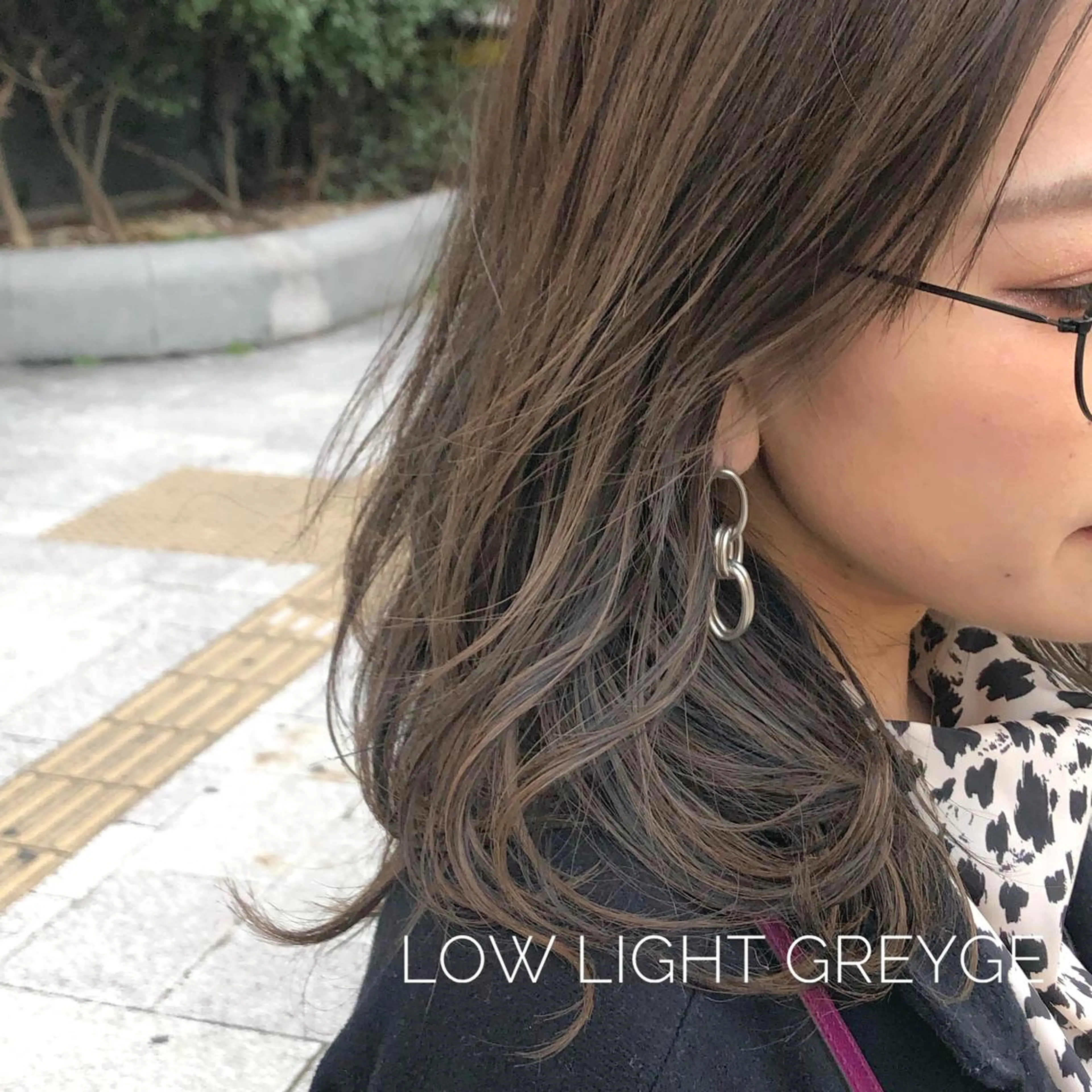 セミロング メンズ特化美容師 ハスイルイのヘアスタイル