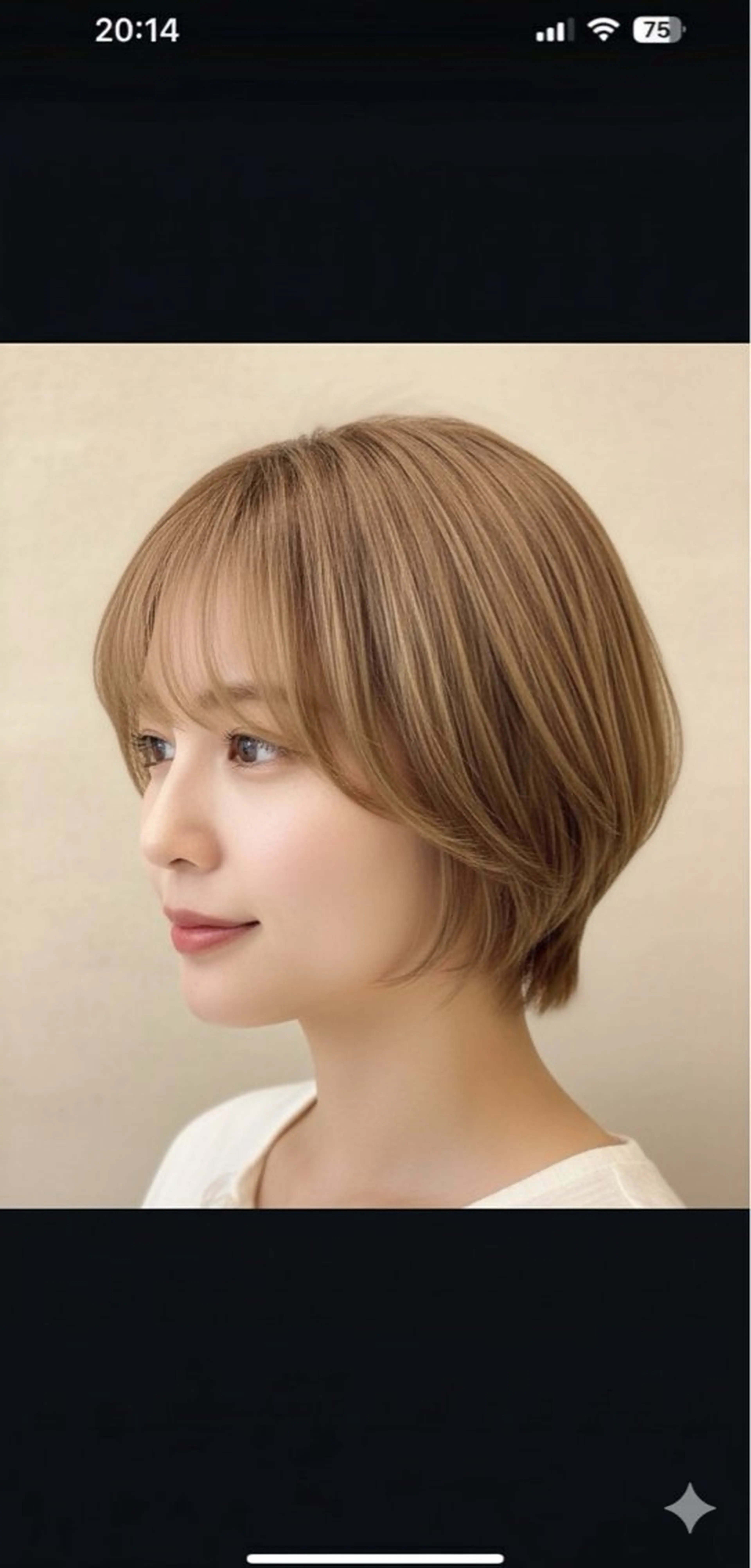 ショート ショート特化美容師 渋谷/表参道/星優斗のヘアスタイル