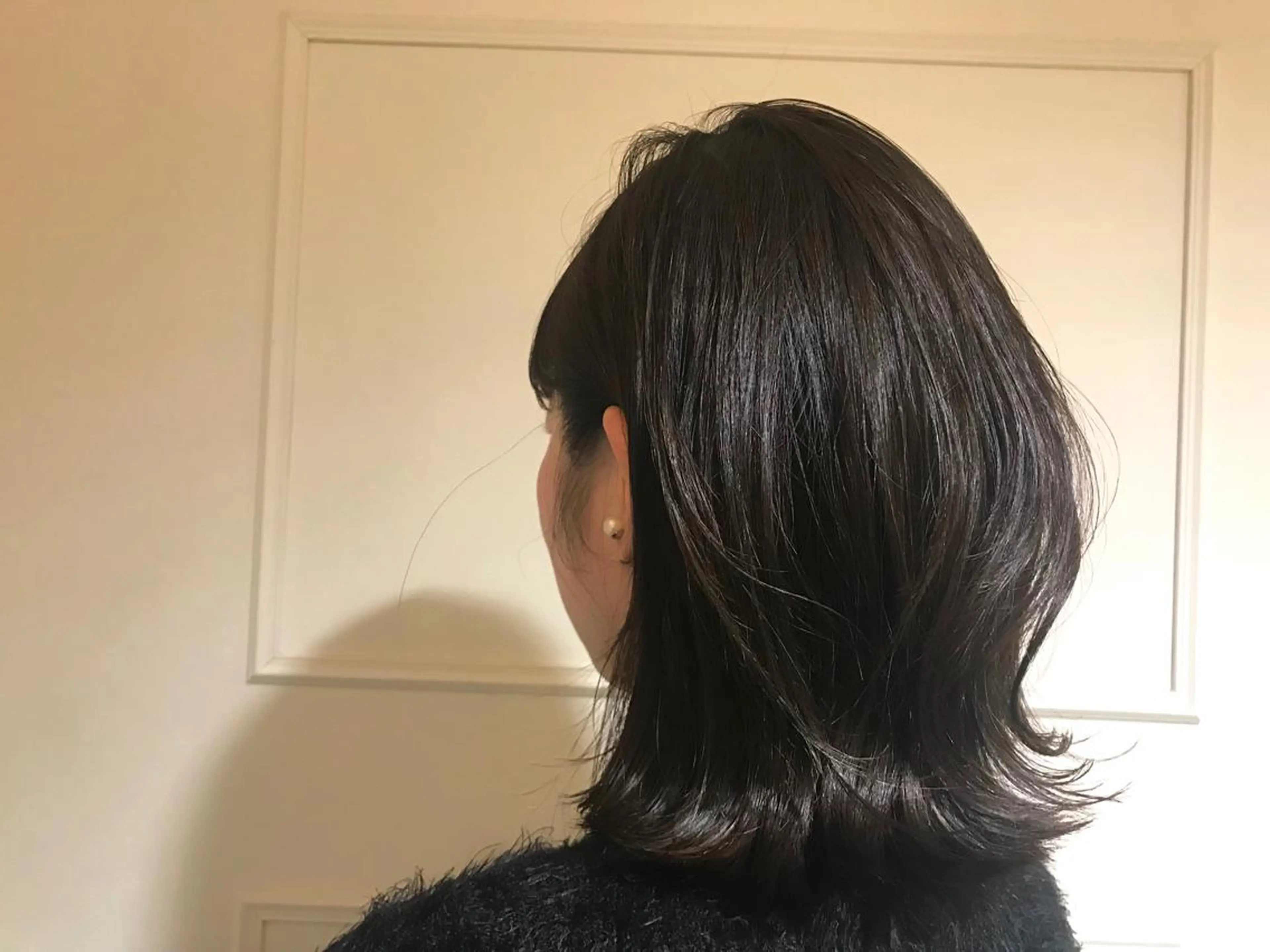 ミディアム カット ヘアカラー トリートメント イマ所属・黒神 浩之のヘアスタイル