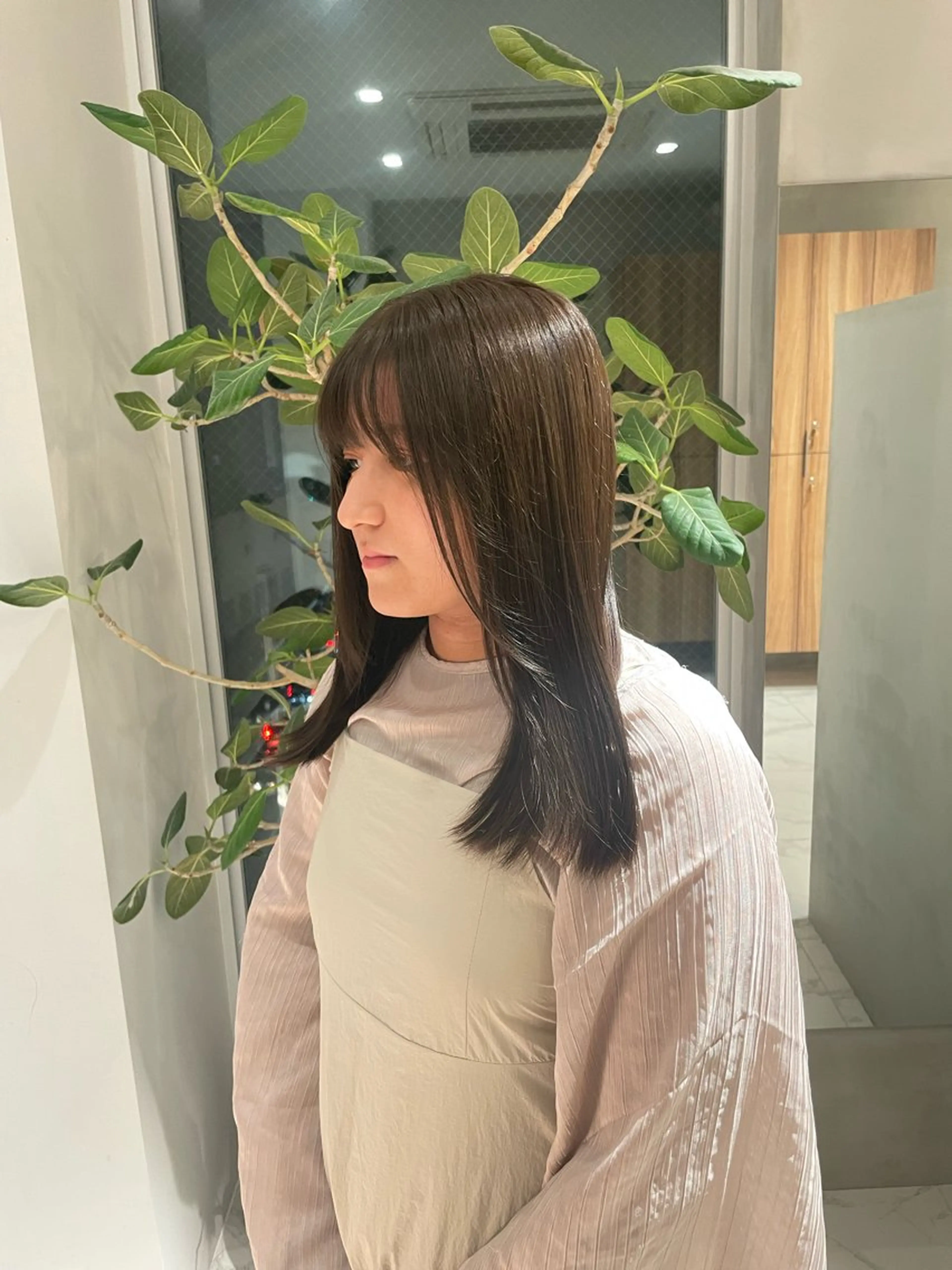 セミロング ヘアカラー RIN⌇ メンズ⌇ 艶カラー🌙のヘアスタイル
