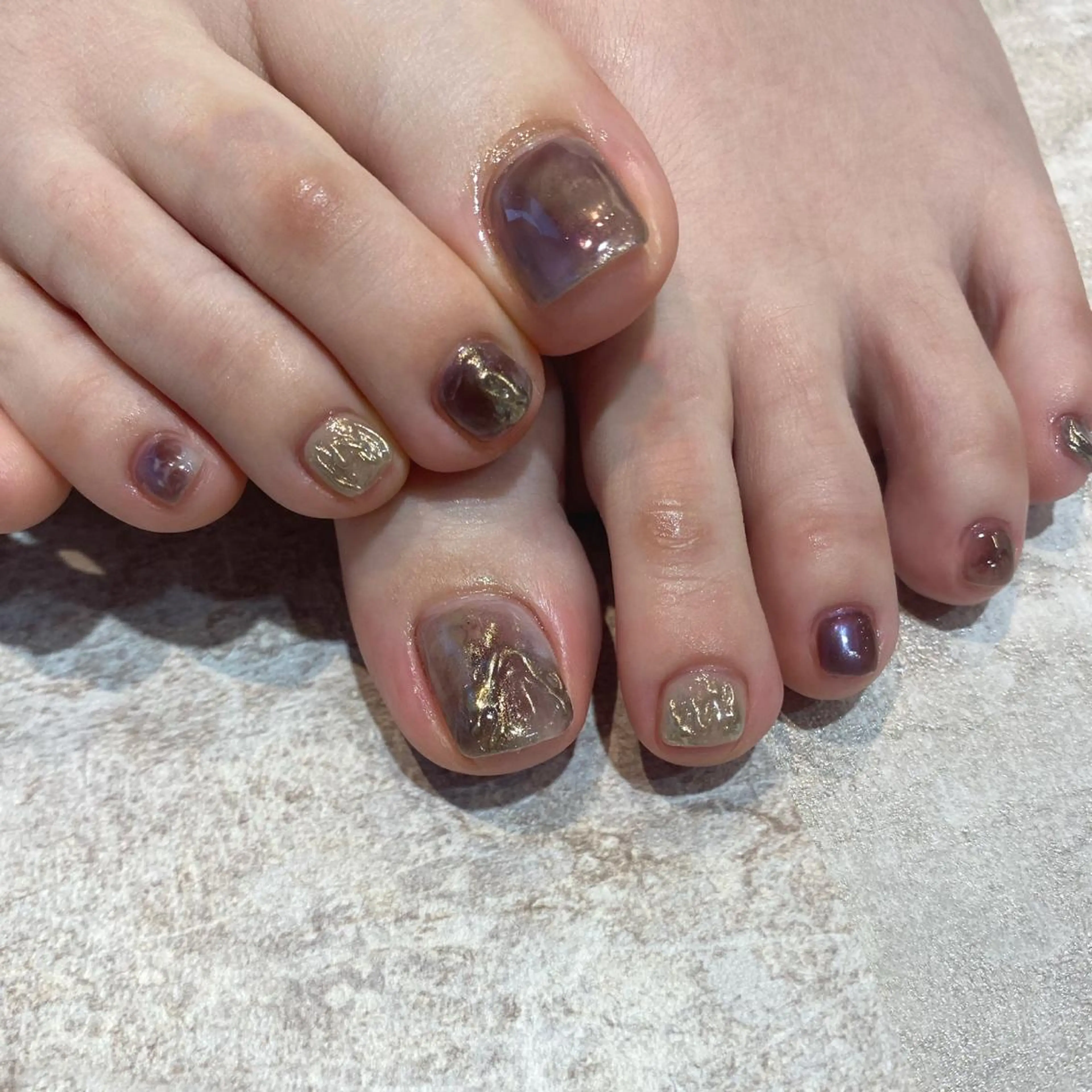 ネイル フットネイル nable.所属・望月 実莉のネイルデザイン