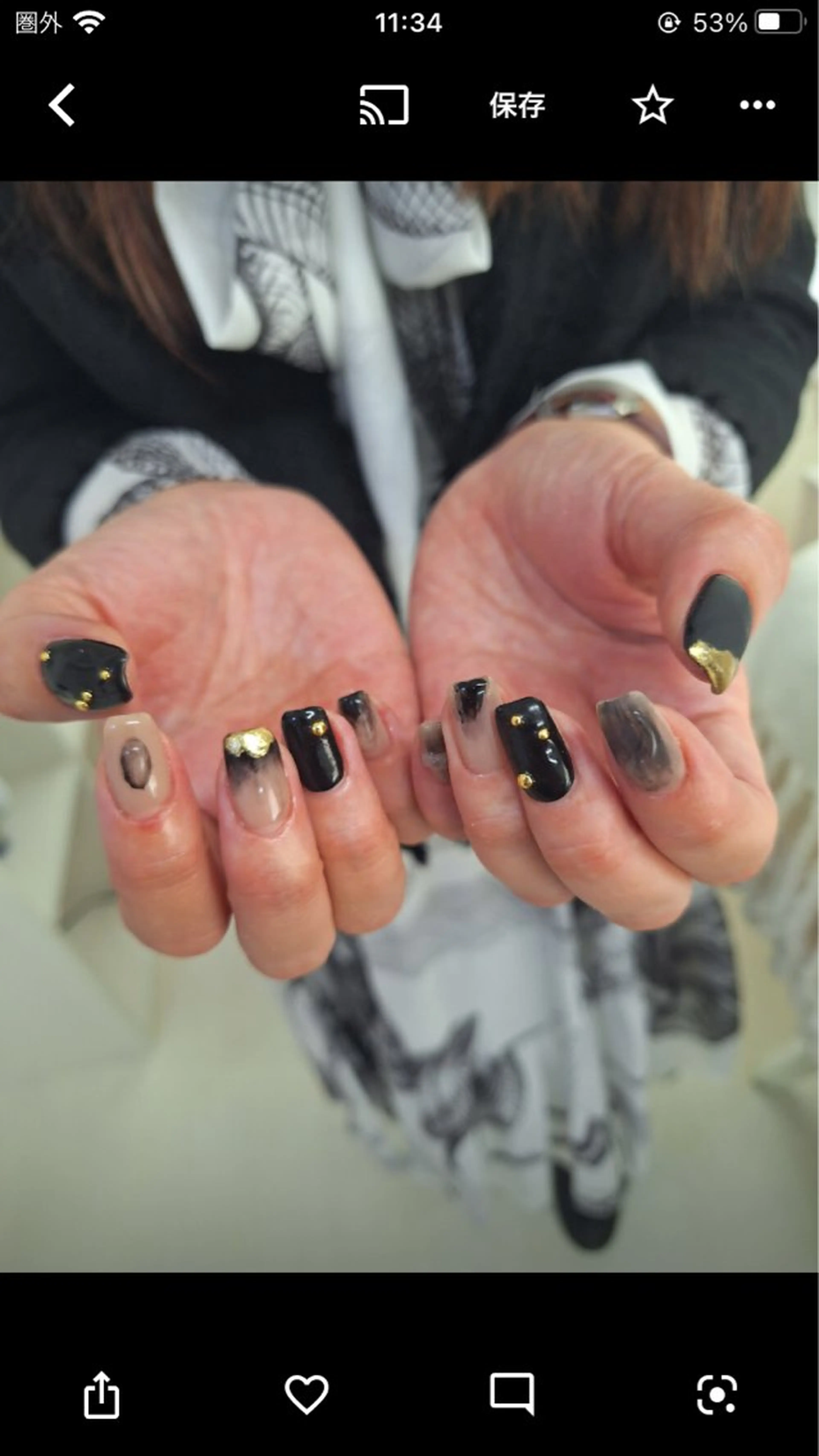 ネイル アートネイル べっ甲ネイル ジェルネイル グリーン キラキラネイル nailstudio eviz新宿店のネイルデザイン