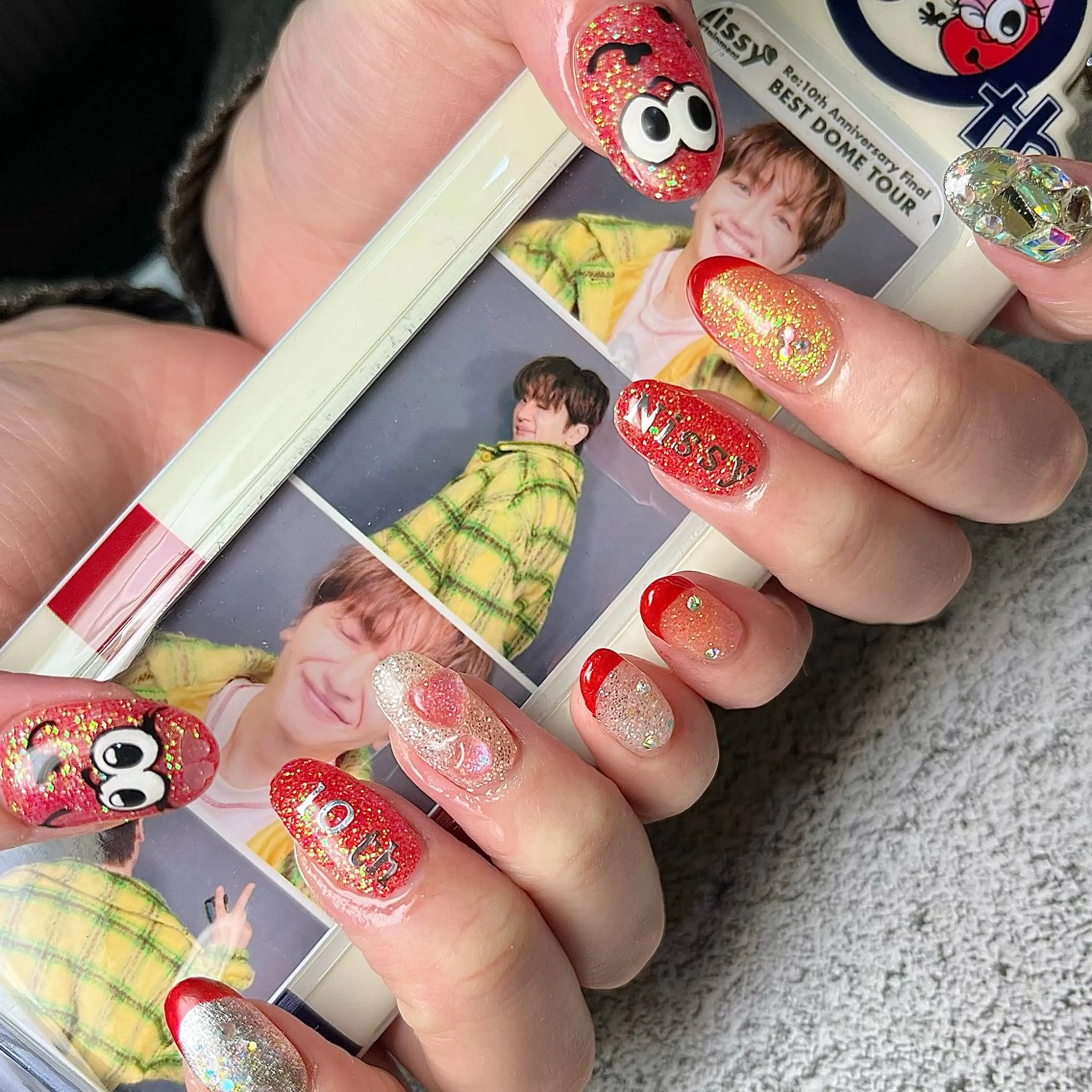 ネイル ハンドネイル Queen nail 北堀江 ASUKAのネイルデザイン